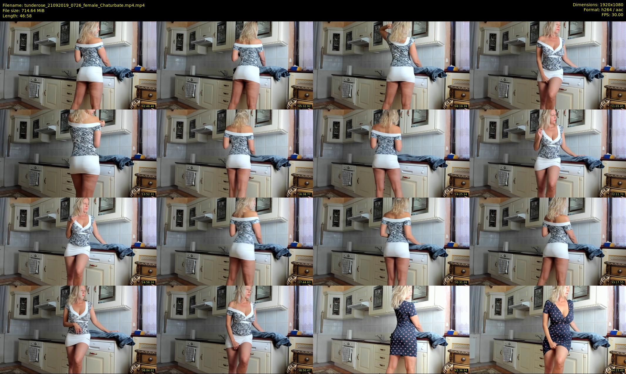 tunderose — 47 minute Chaturbate female cam show recording, 1080p, Sep 21, 2019