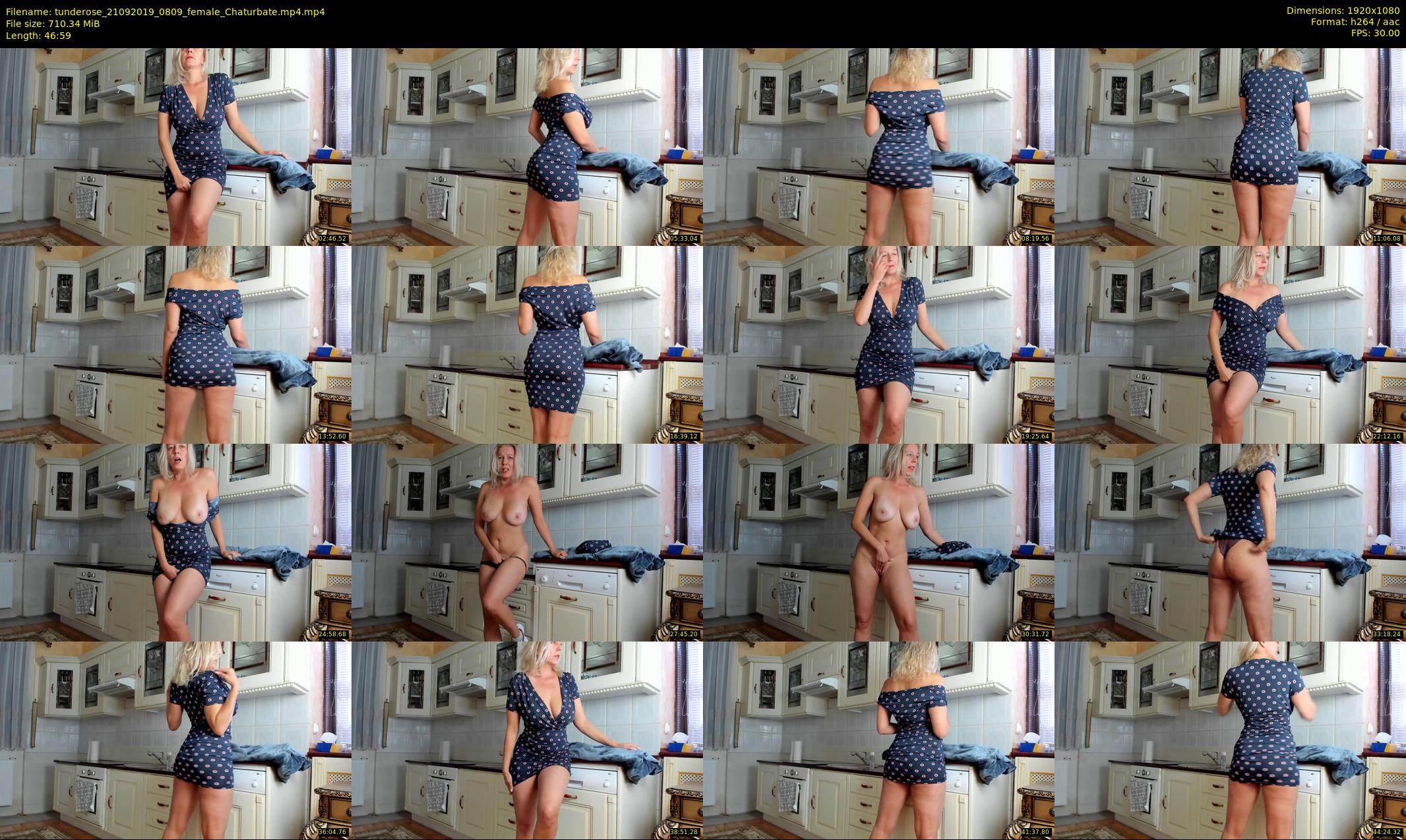 tunderose — 47 minute Chaturbate female cam show recording, 1080p, Sep 21, 2019