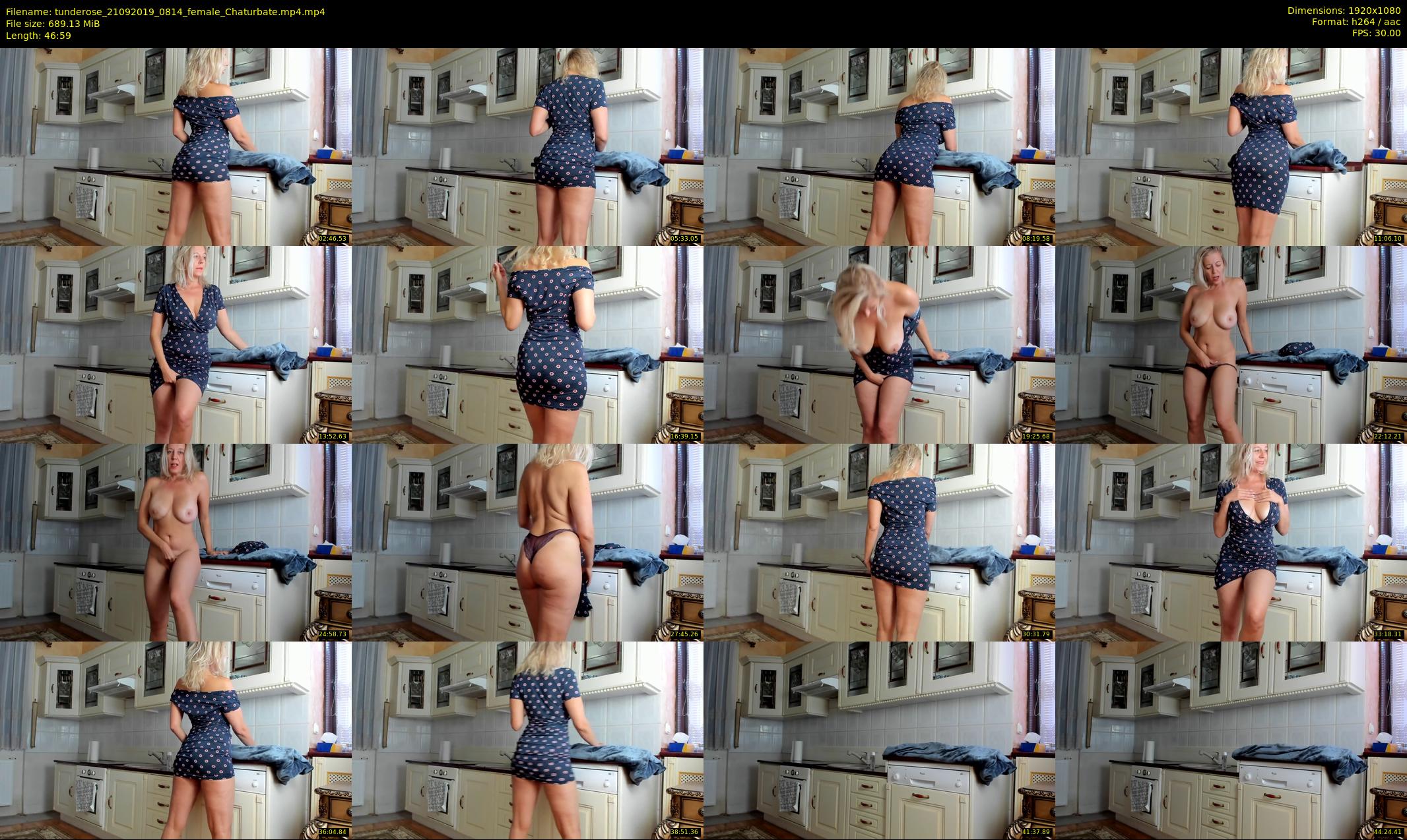 tunderose — 47 minute Chaturbate female cam show recording, 1080p, Sep 21, 2019