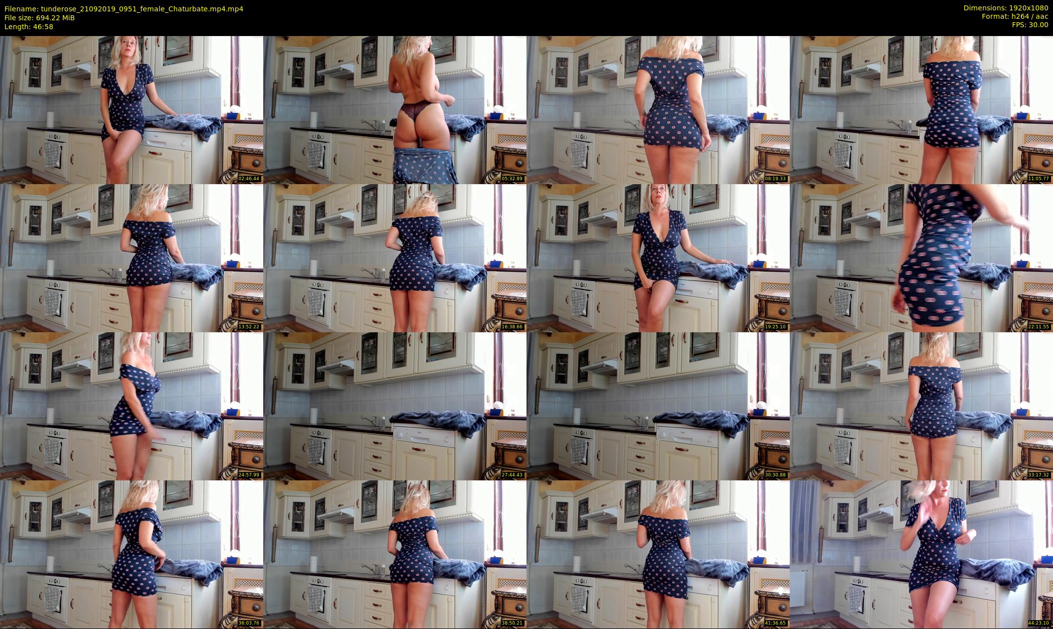 tunderose — 47 minute Chaturbate female cam show recording, 1080p, Sep 21, 2019