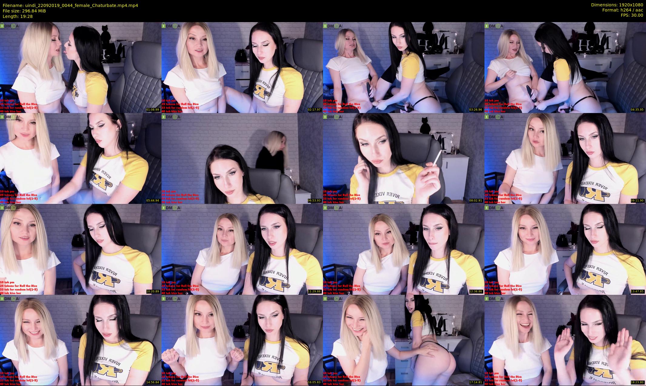 uindi — 20 minute Chaturbate female cam show recording, 1080p, Sep 22, 2019