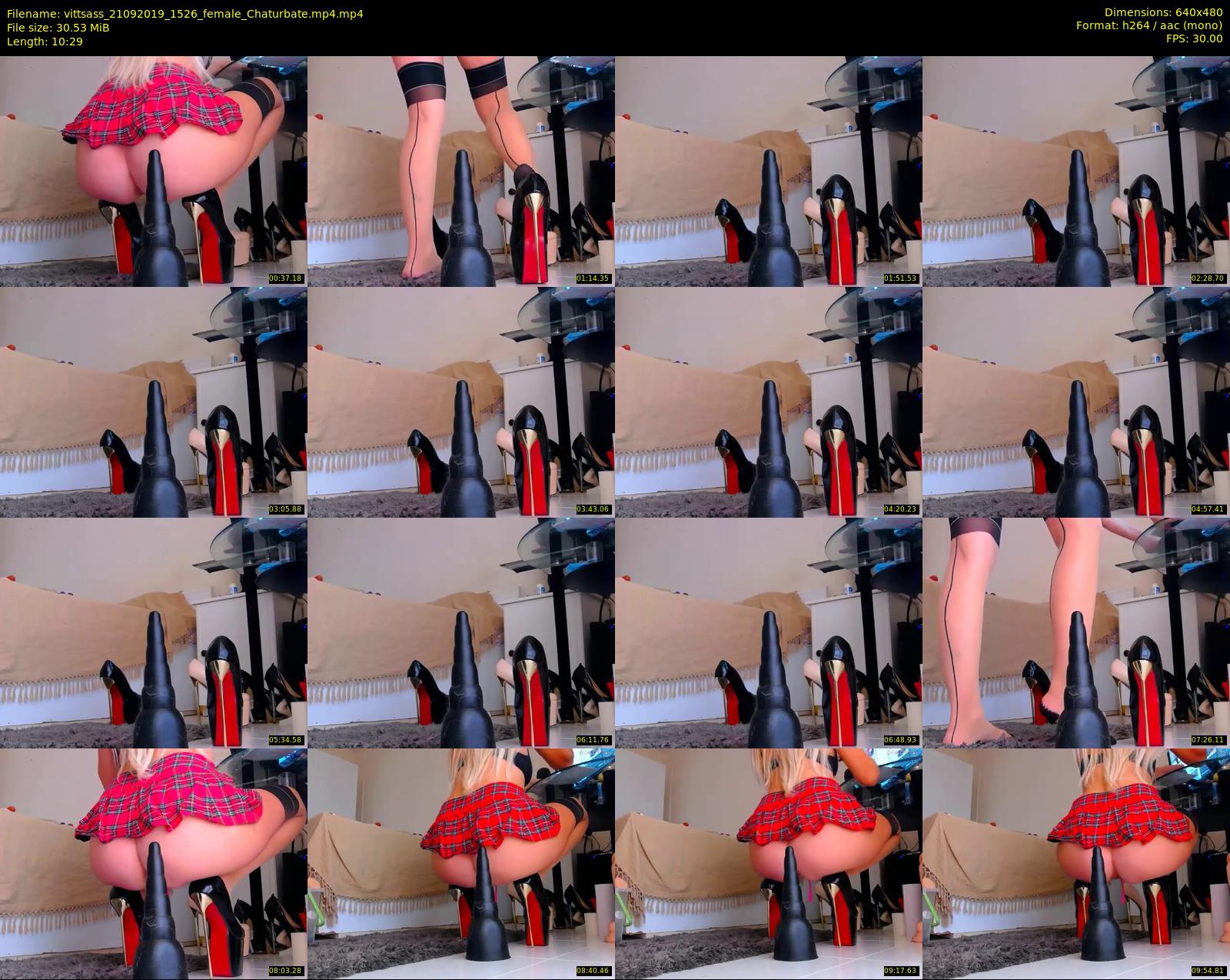 vittsass — 11 minute Chaturbate female cam show recording, 480p, Sep 21, 2019