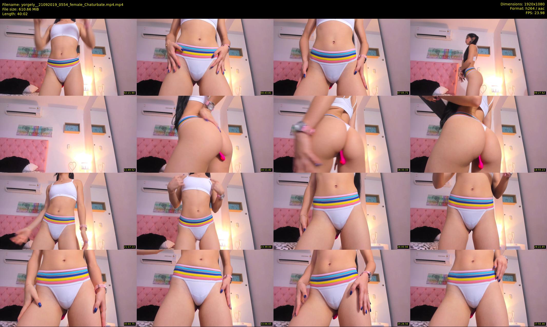 yorgely_ — 41 minute Chaturbate female cam show recording, 1080p, Sep 21, 2019