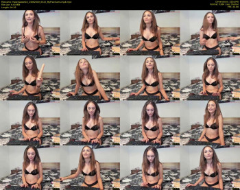 HaleySweet18 — 5 minute MyFreeCams cam show recording, SD, Sep 23, 2019