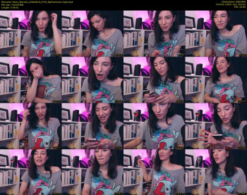 Mora_Marvels — 220 minute MyFreeCams cam show recording, 480p, Sep 22, 2019