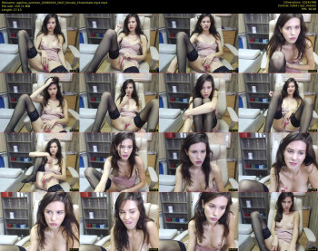 agelina_summer — 18 minute Chaturbate female cam show recording, 720p, Sep 22, 2019