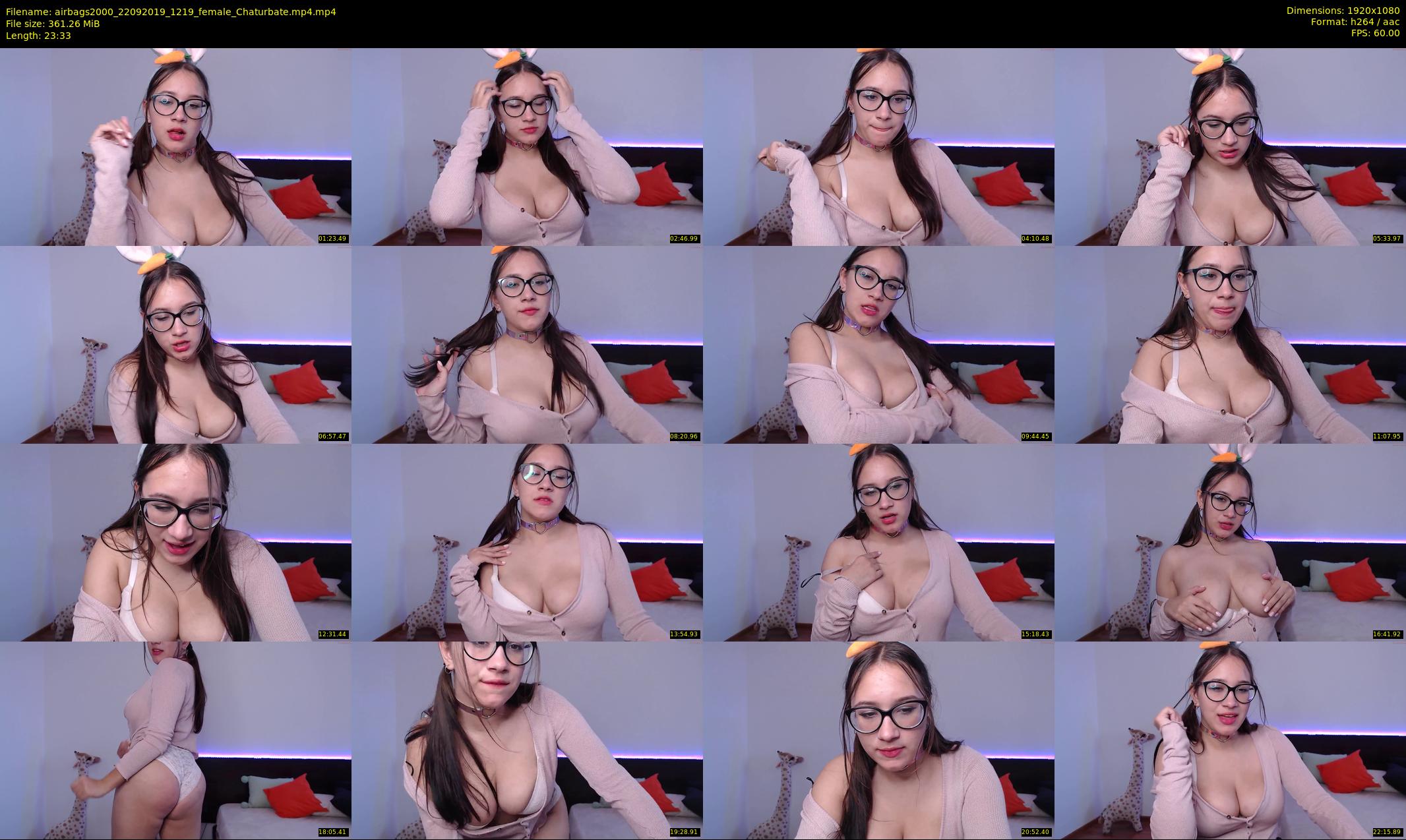 airbags2000 — 24 minute Chaturbate female cam show recording, 1080p, Sep 22, 2019