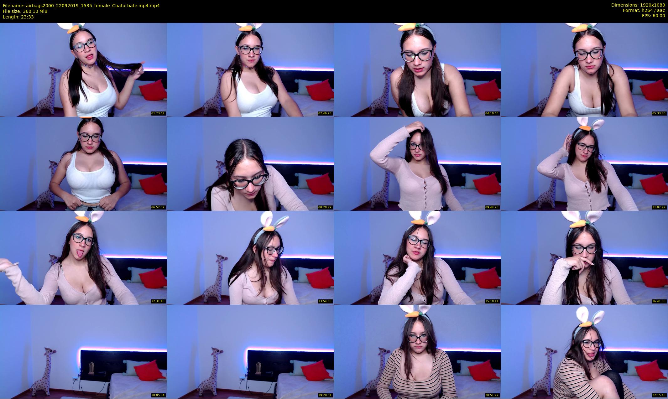 airbags2000 — 24 minute Chaturbate female cam show recording, 1080p, Sep 22, 2019