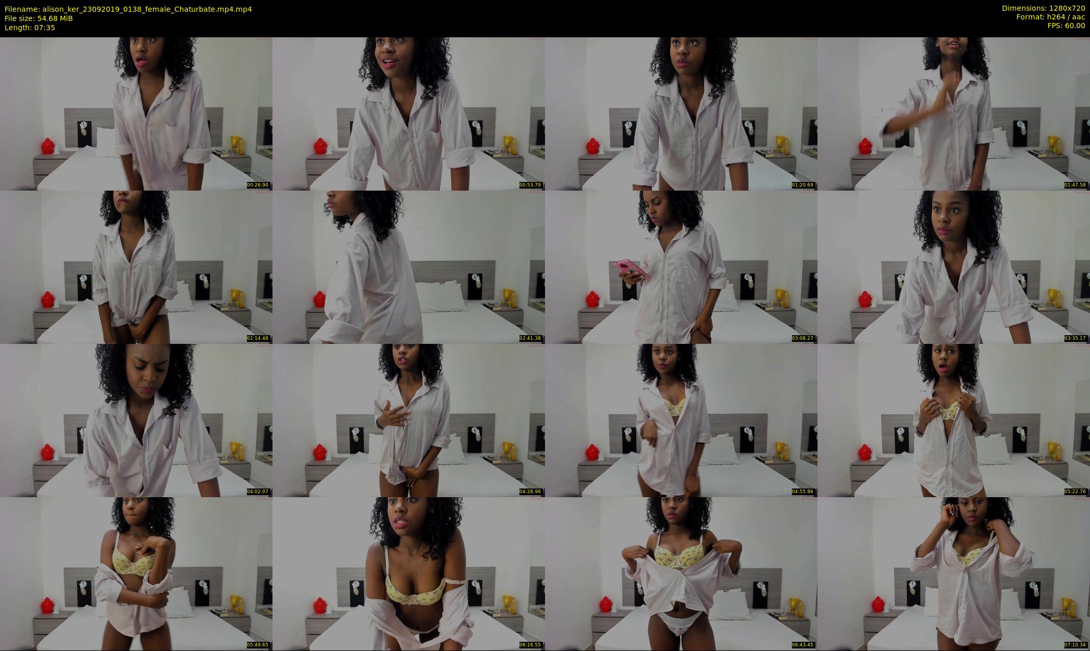 alison_ker — 8 minute Chaturbate female cam show recording, 720p, Sep 23, 2019