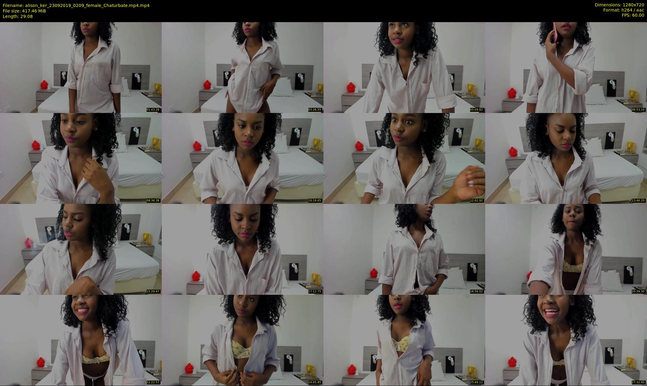 alison_ker — 30 minute Chaturbate female cam show recording, 720p, Sep 23, 2019
