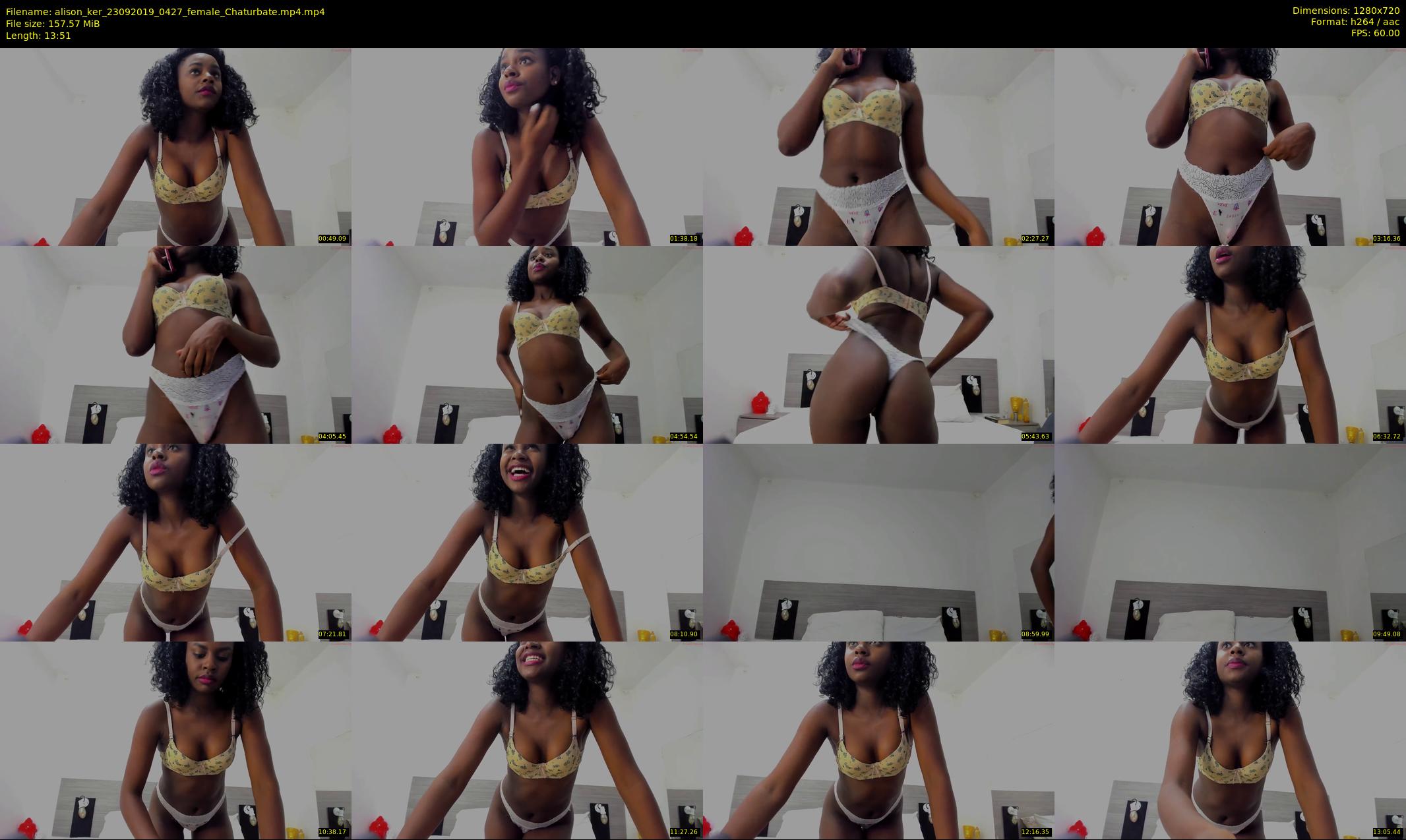 alison_ker — 14 minute Chaturbate female cam show recording, 720p, Sep 23, 2019