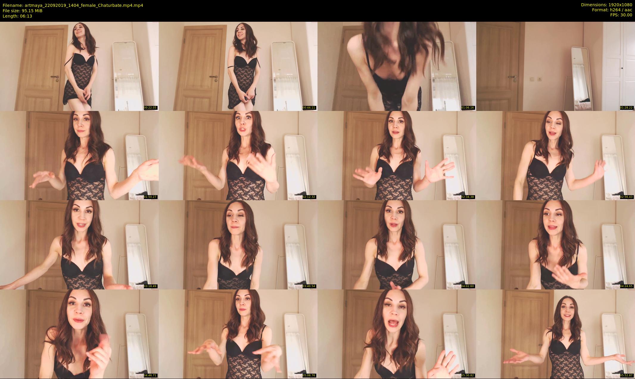 artmaya — 7 minute Chaturbate female cam show recording, 1080p, Sep 22, 2019