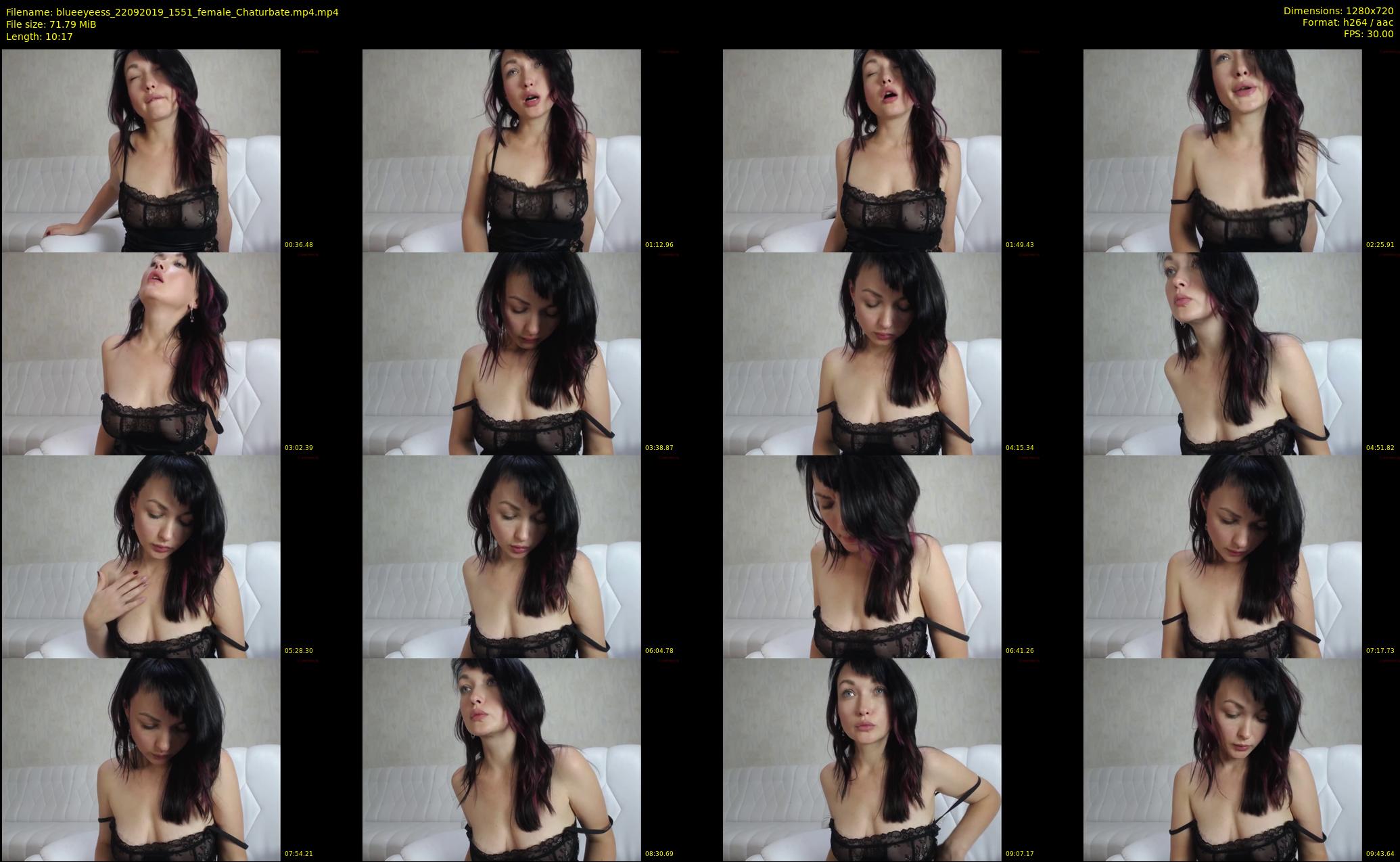 blueeyeess — 11 minute Chaturbate female cam show recording, 720p, Sep 22, 2019