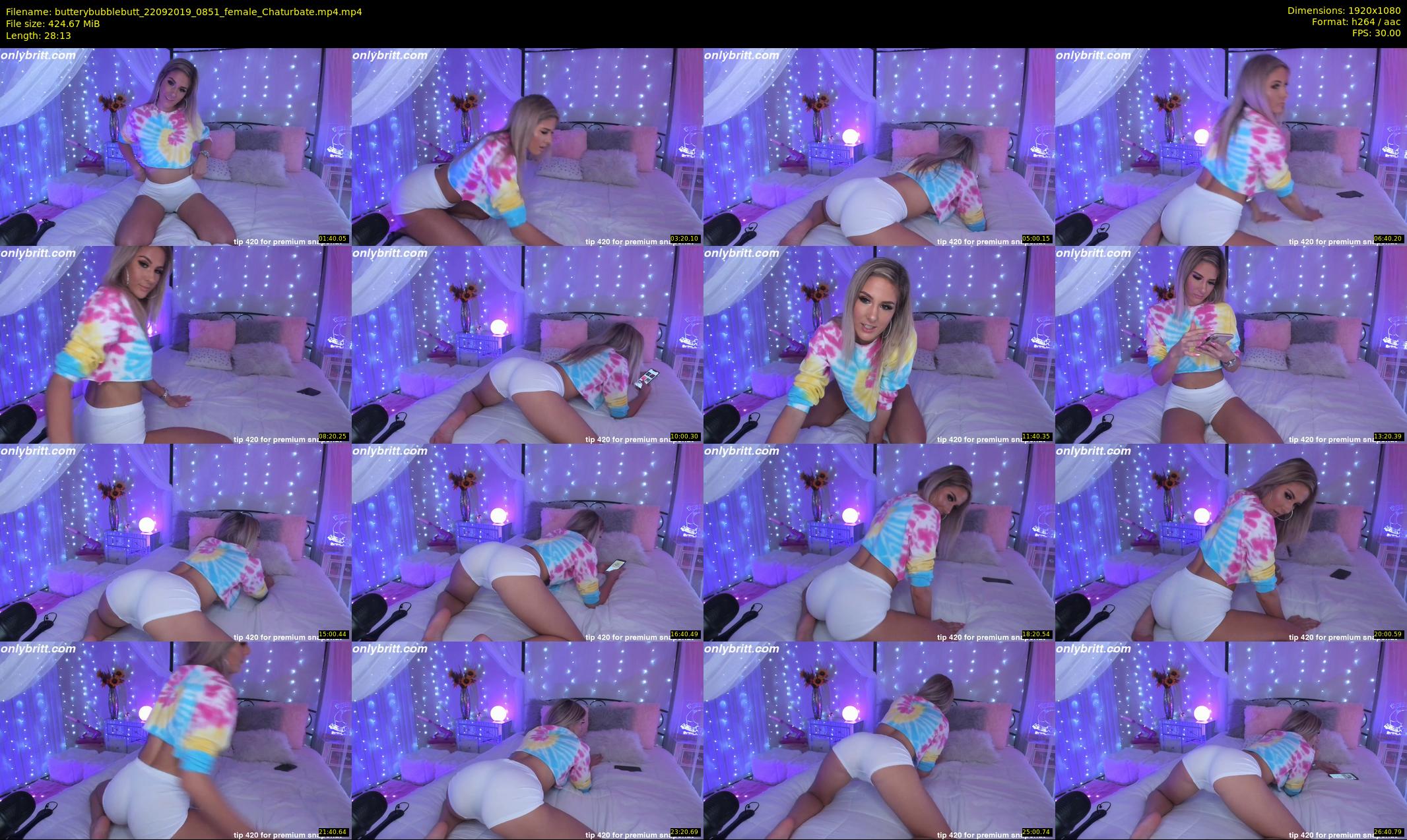 butterybubblebutt — 29 minute Chaturbate couple cam show recording, 1080p, Sep 22, 2019