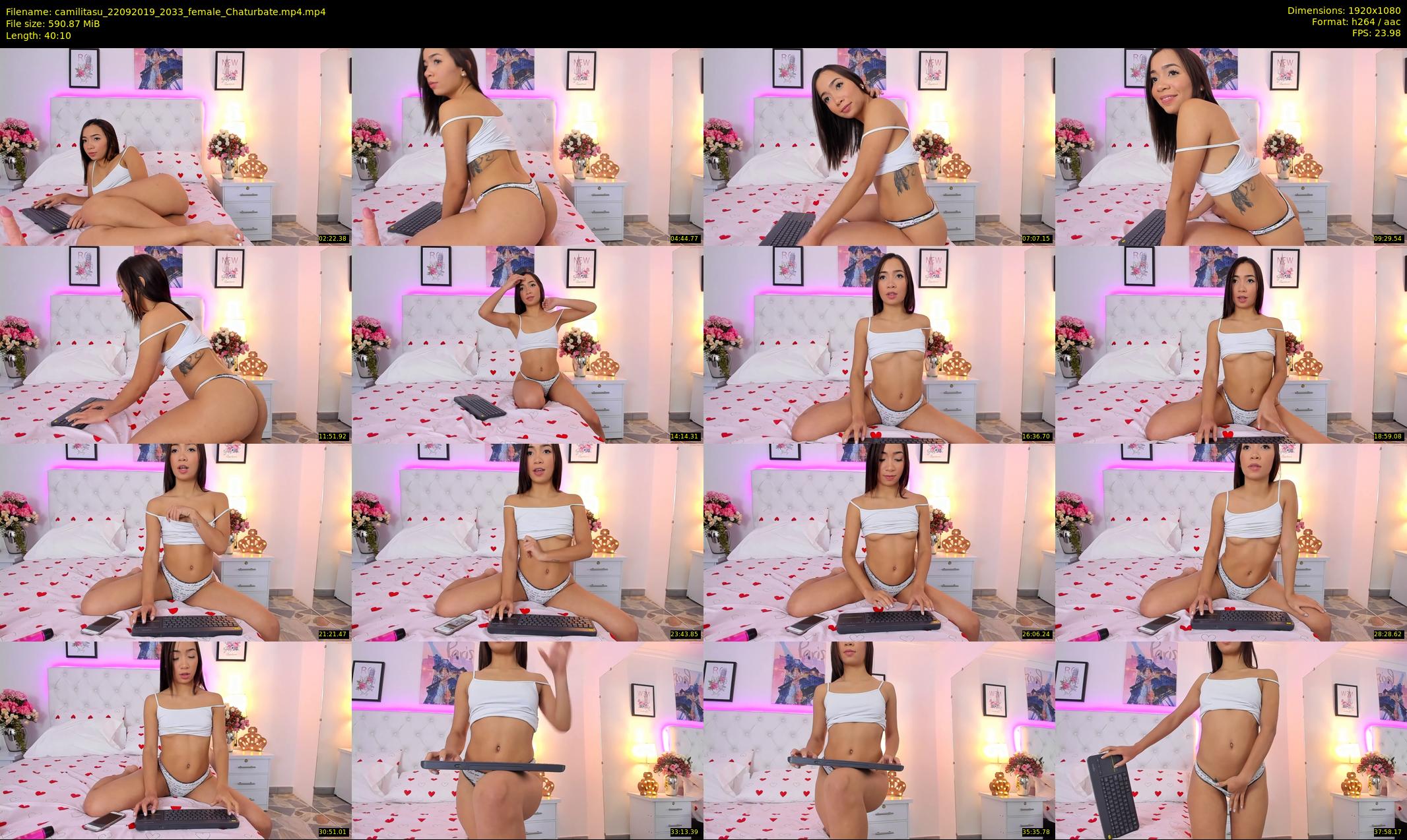 camilitasu — 41 minute Chaturbate female cam show recording, 1080p, Sep 22, 2019