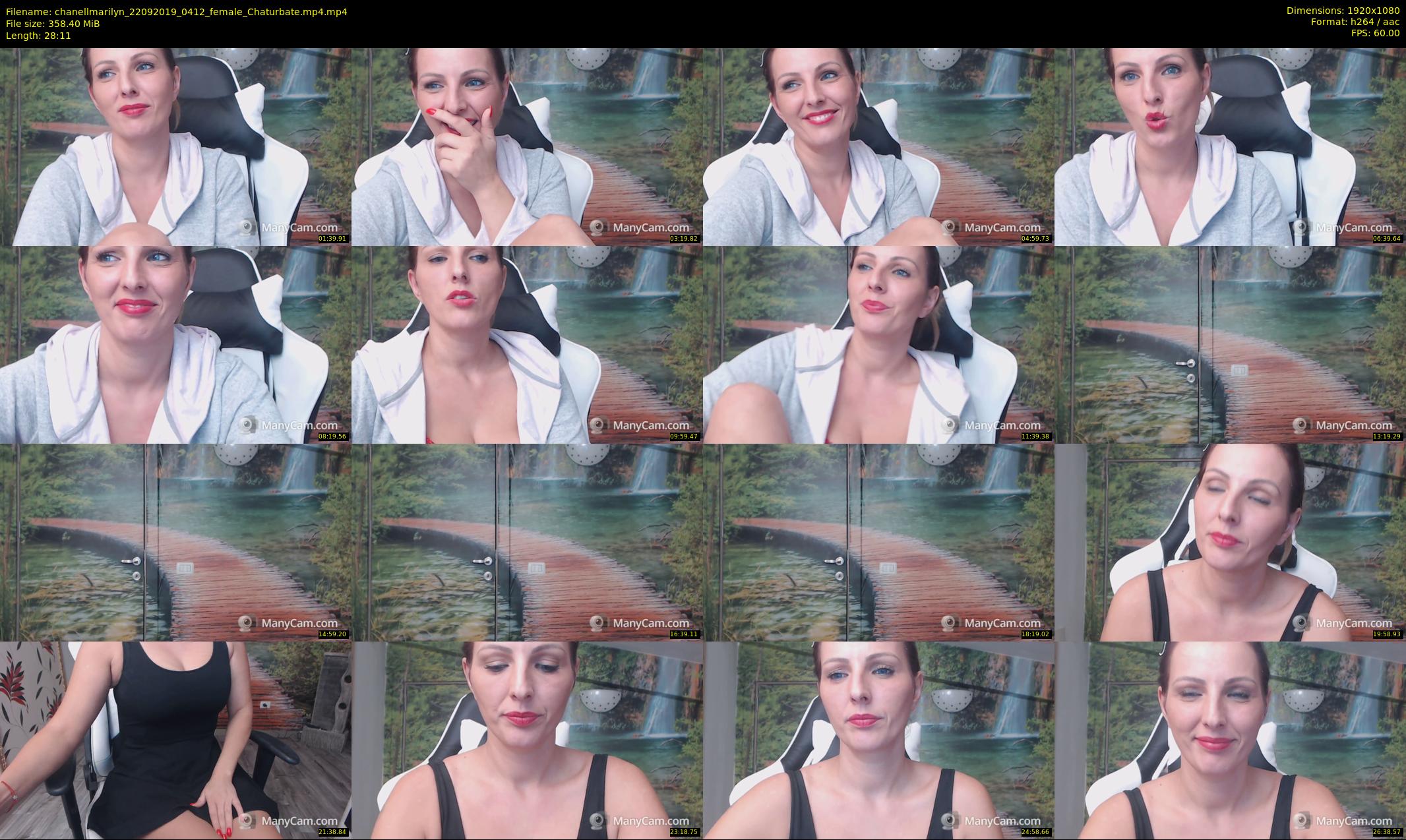 chanellmarilyn — 29 minute Chaturbate female cam show recording, 1080p, Sep 22, 2019