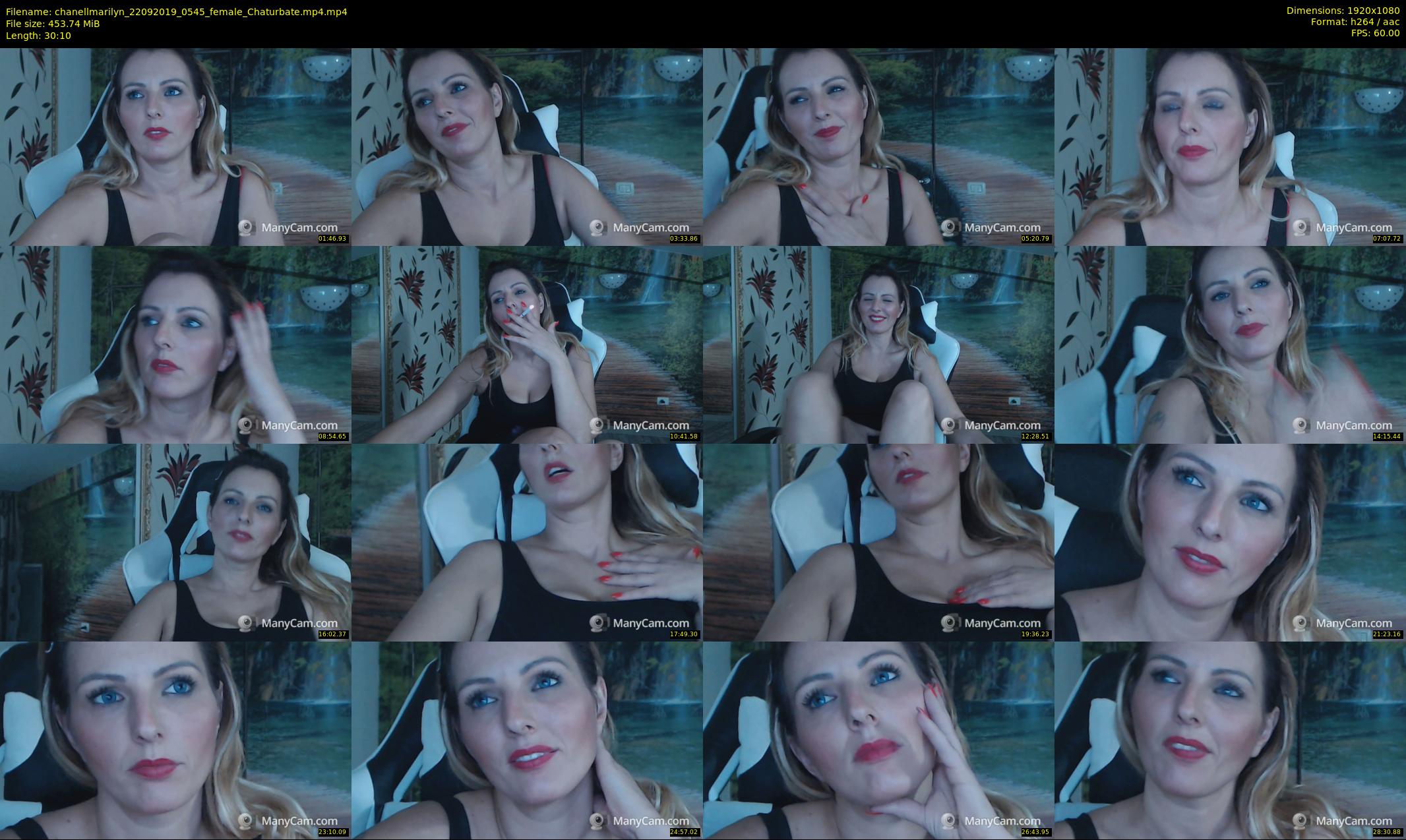 chanellmarilyn — 31 minute Chaturbate female cam show recording, 1080p, Sep 22, 2019