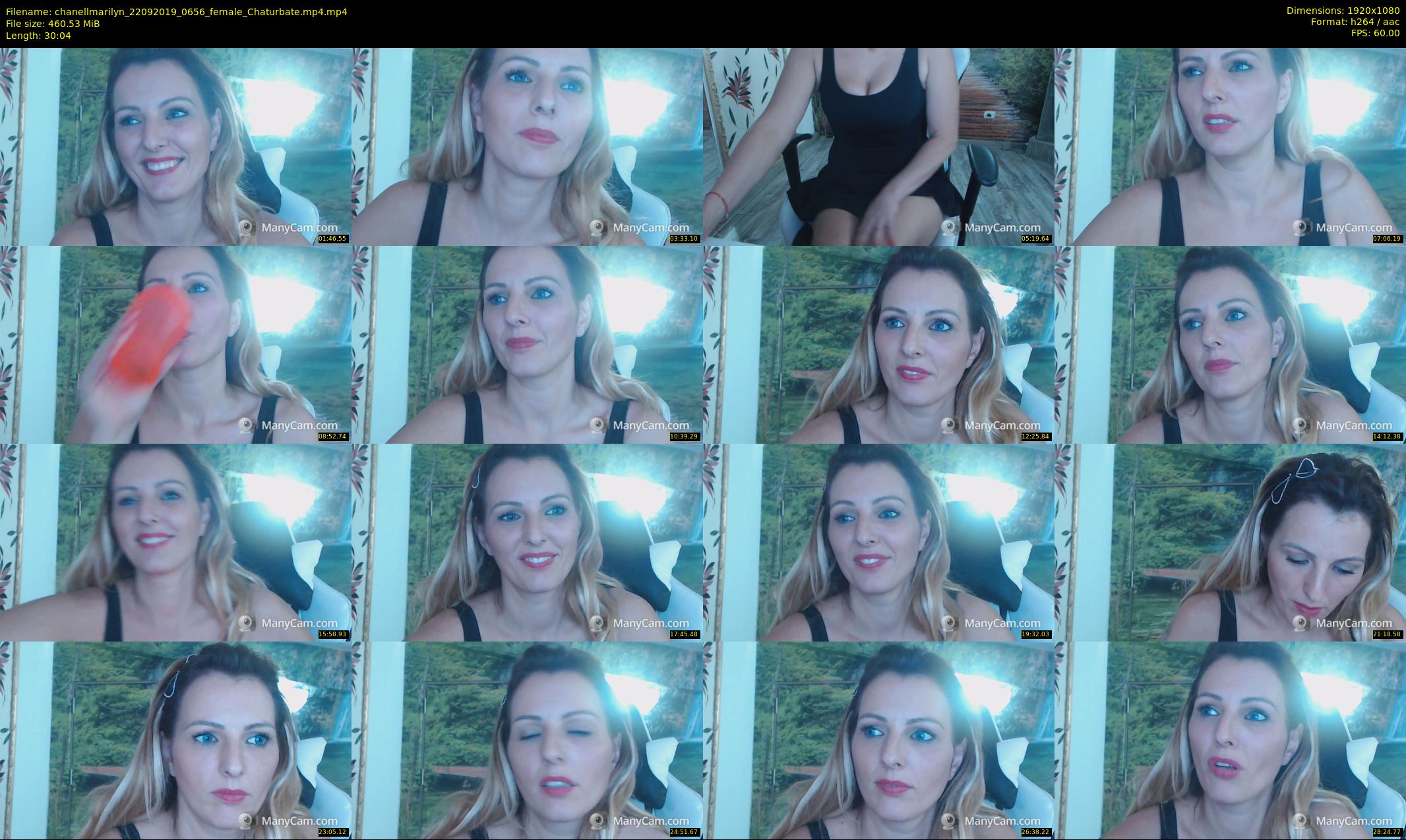 chanellmarilyn — 31 minute Chaturbate female cam show recording, 1080p, Sep 22, 2019