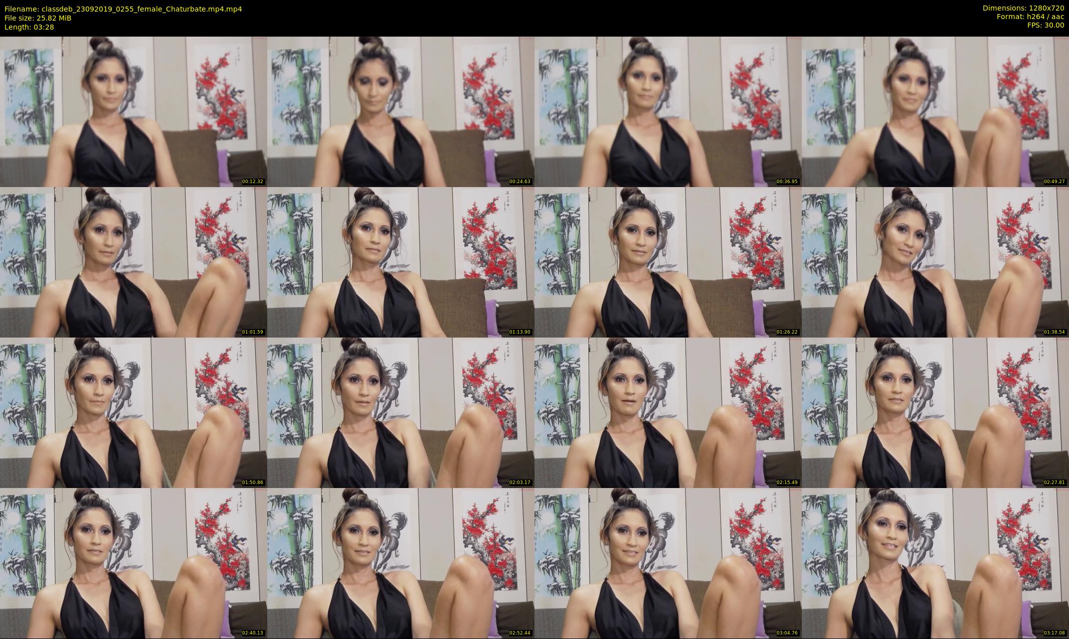 classdeb — 4 minute Chaturbate female cam show recording, 720p, Sep 23, 2019