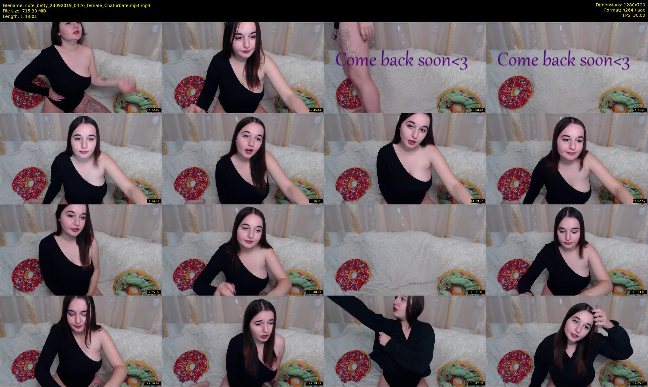 cute_betty — 109 minute Chaturbate female cam show recording, 720p, Sep 23, 2019