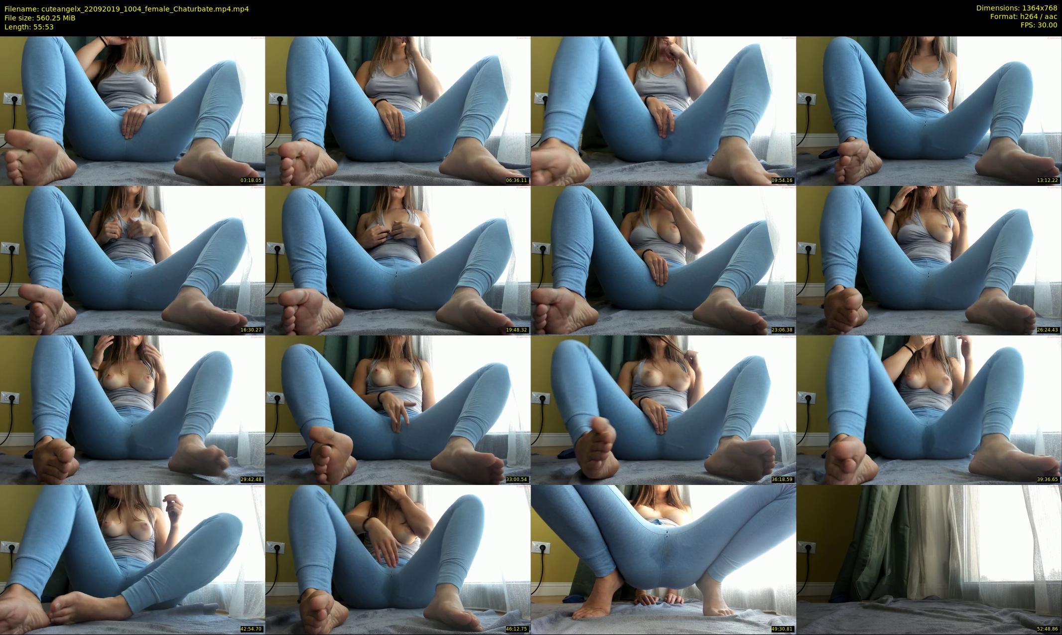 cuteangelx — 56 minute Chaturbate female cam show recording, 720p, Sep 22, 2019