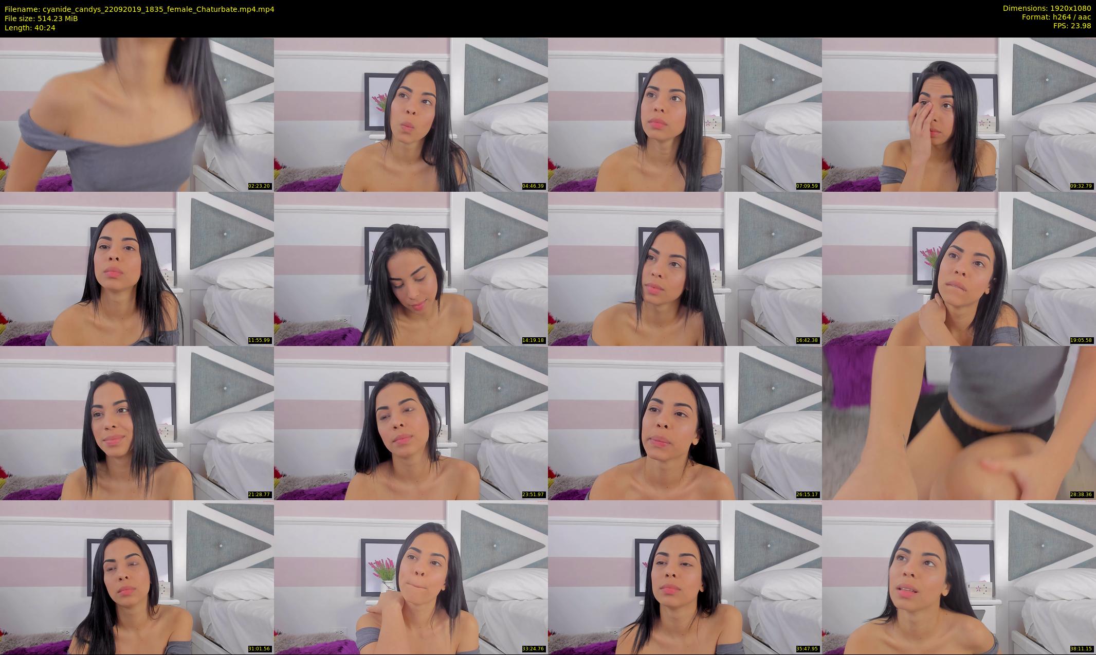 cyanide_candys — 41 minute Chaturbate female cam show recording, 1080p, Sep 22, 2019