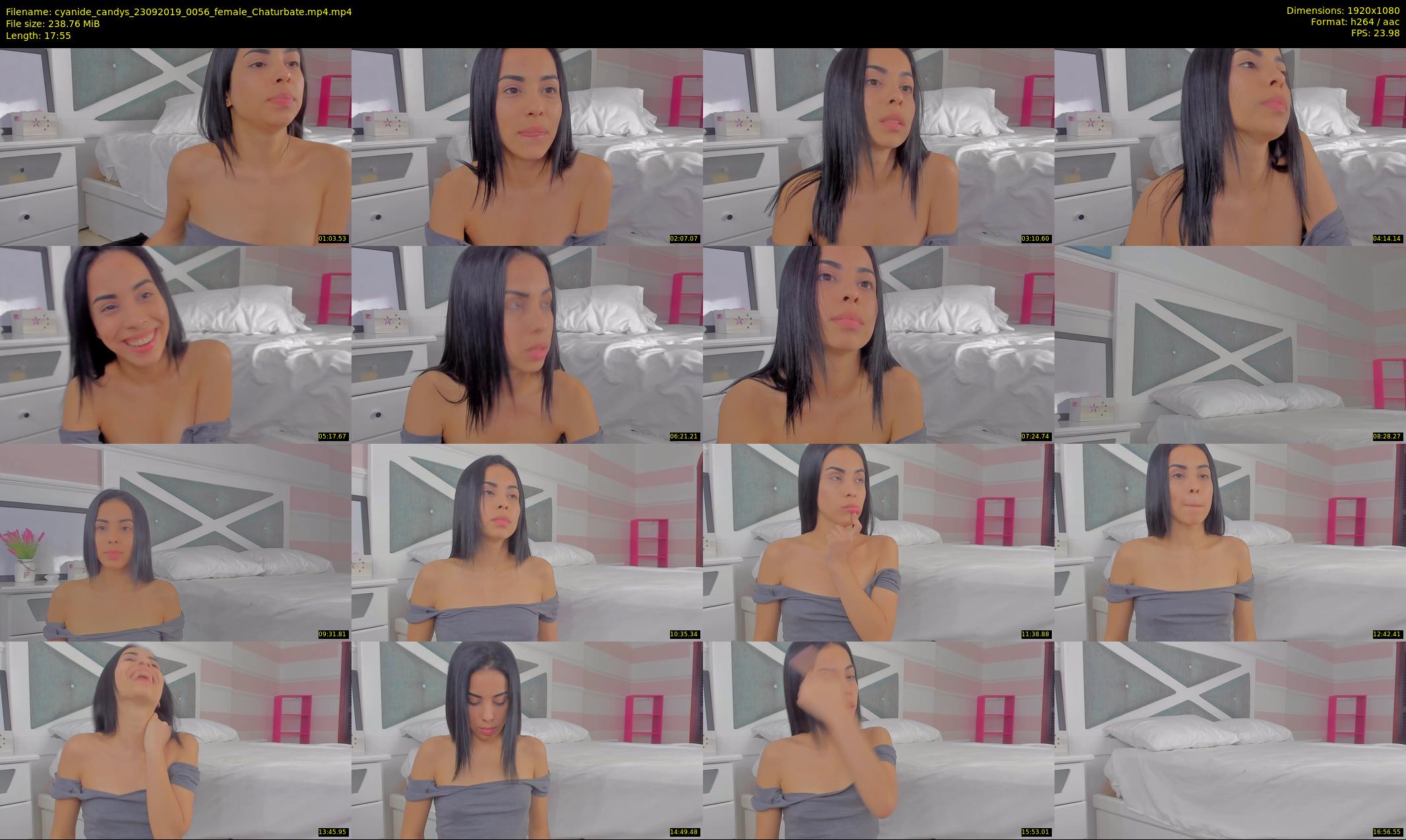 cyanide_candys — 18 minute Chaturbate female cam show recording, 1080p, Sep 23, 2019