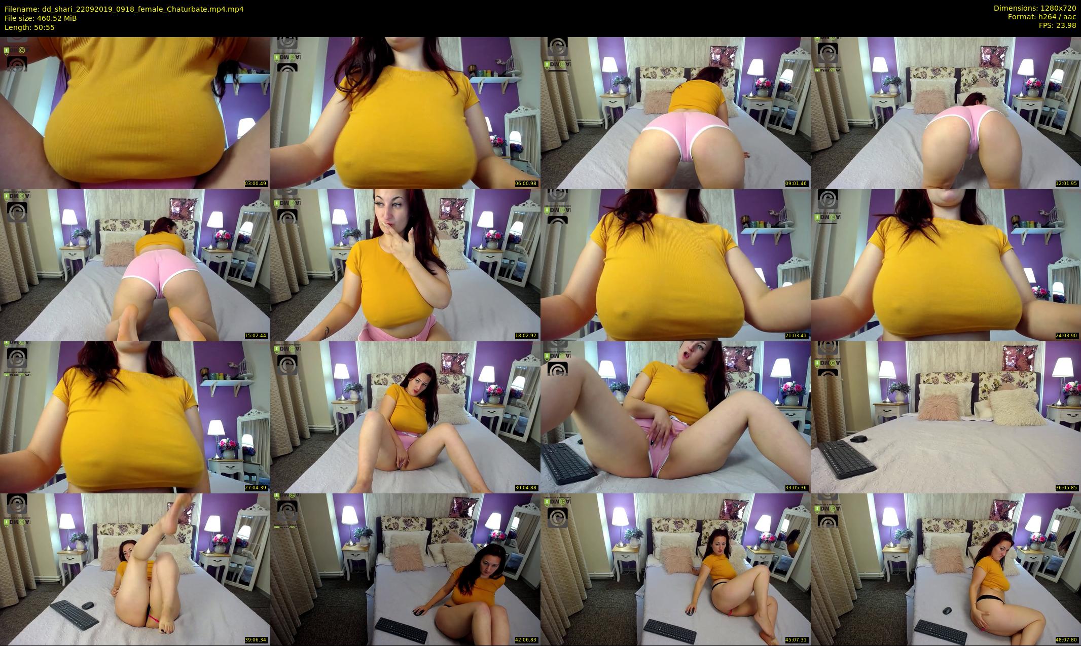 dd_shari — 51 minute Chaturbate female cam show recording, 720p, Sep 22, 2019