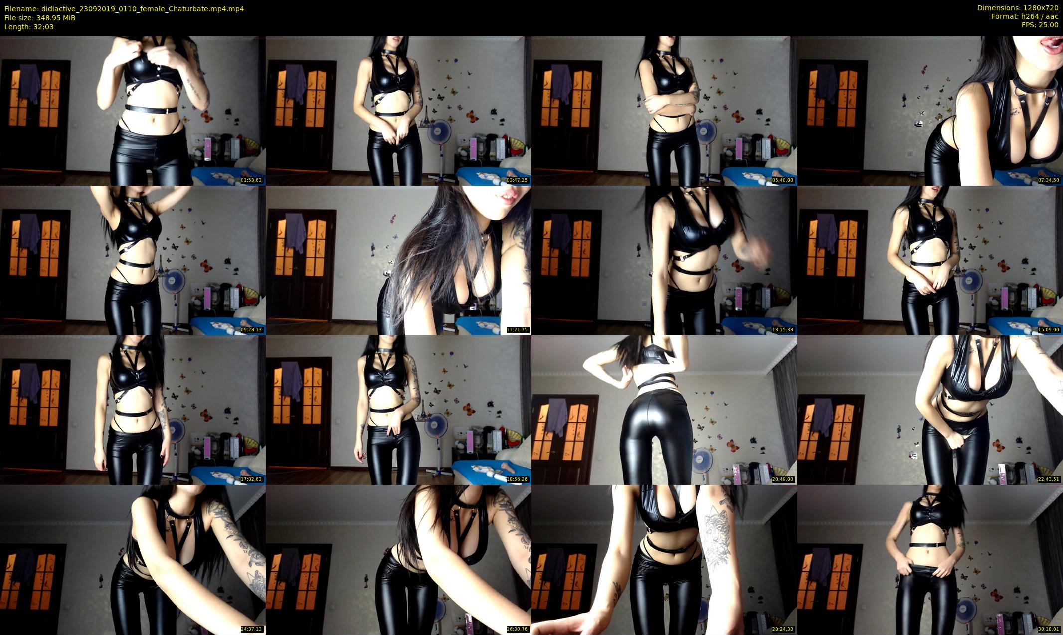 didiactive — 33 minute Chaturbate female cam show recording, 720p, Sep 23, 2019