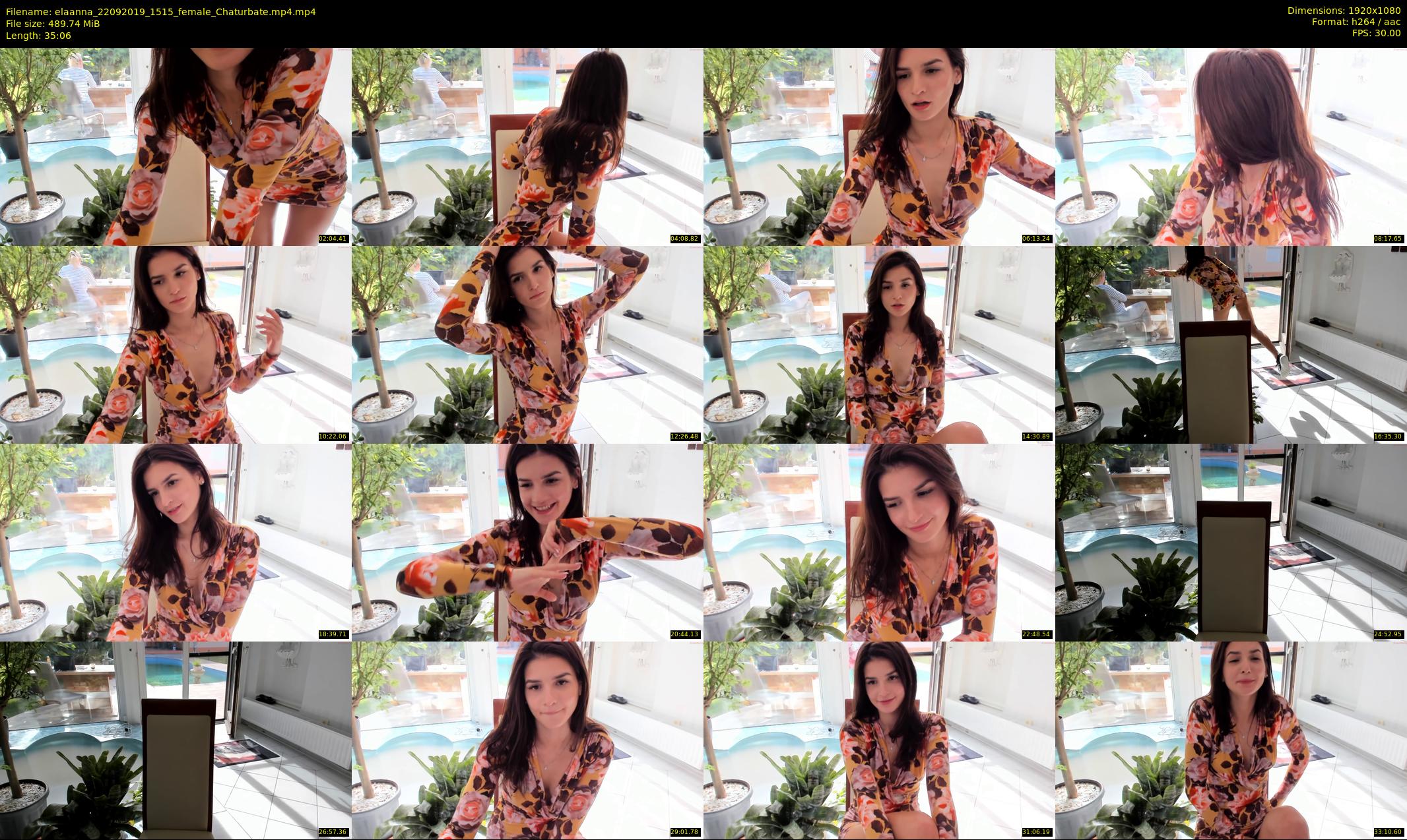 elaanna — 36 minute Chaturbate female cam show recording, 1080p, Sep 22, 2019