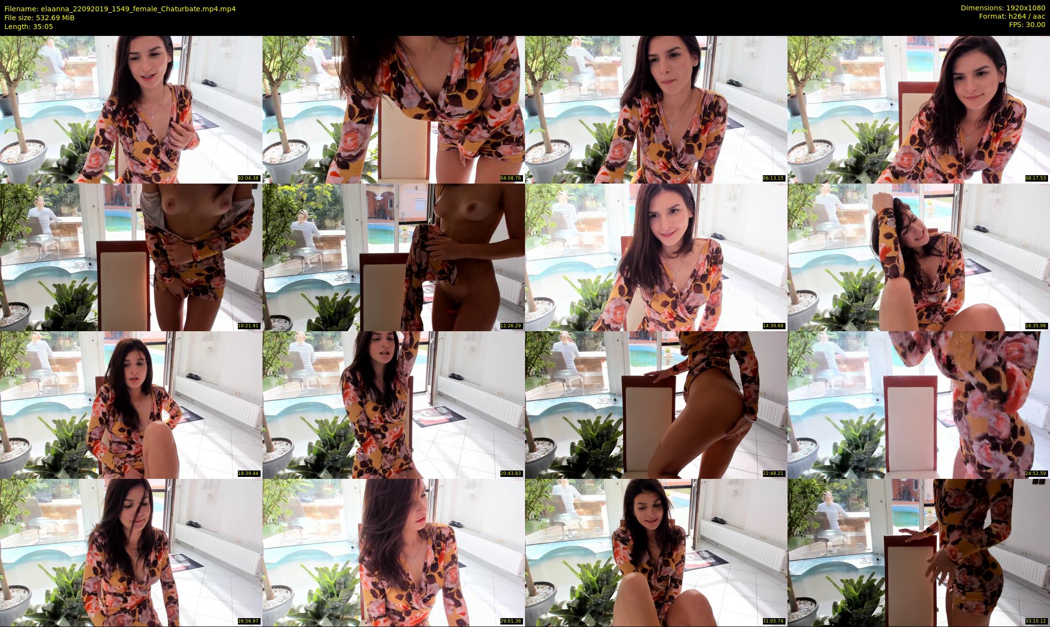 elaanna — 36 minute Chaturbate female cam show recording, 1080p, Sep 22, 2019