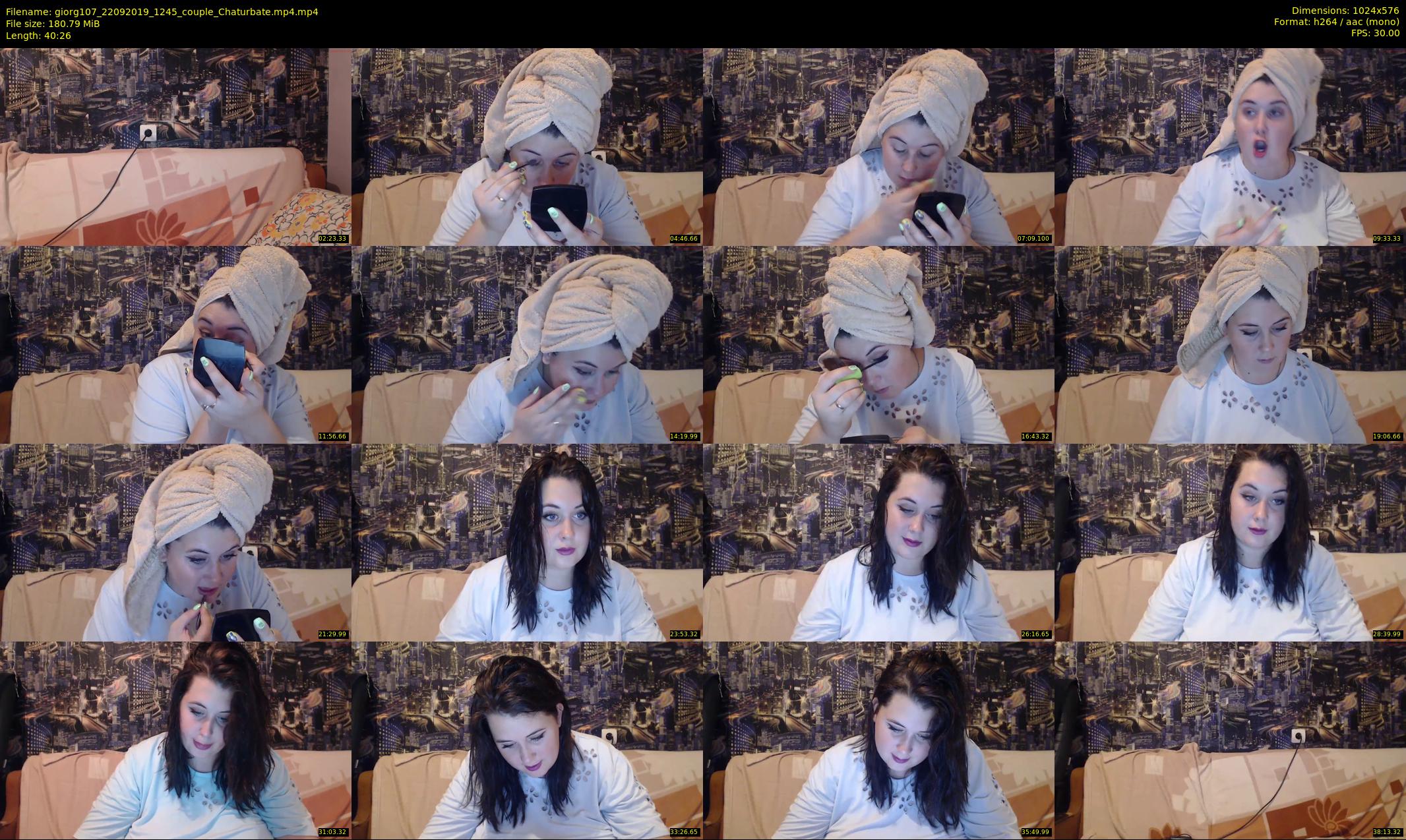 giorg107 — 41 minute Chaturbate couple cam show recording, 480p, Sep 22, 2019