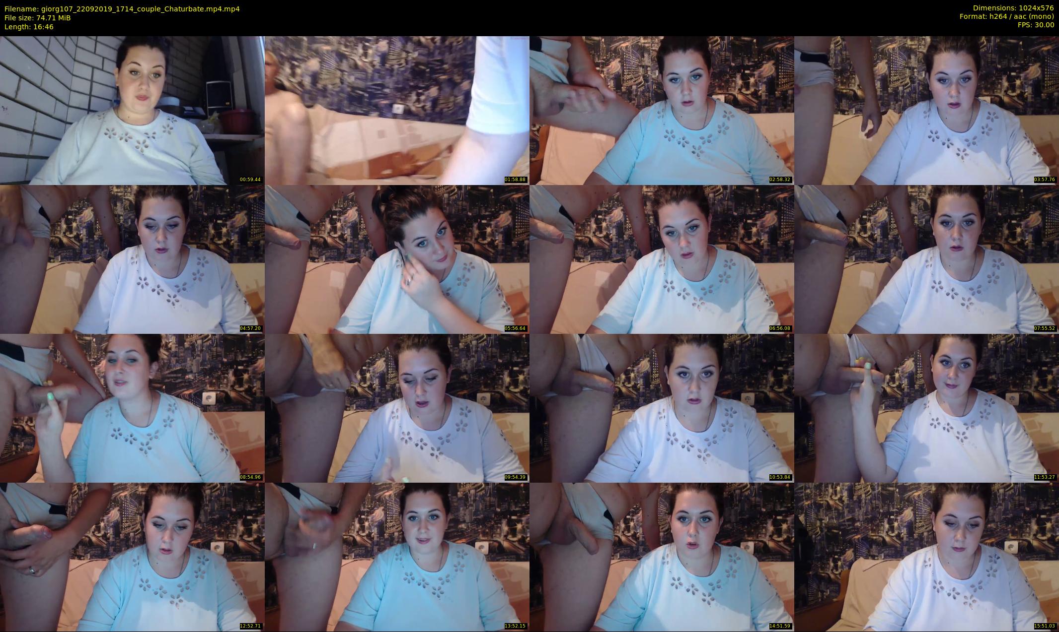 giorg107 — 17 minute Chaturbate couple cam show recording, 480p, Sep 22, 2019