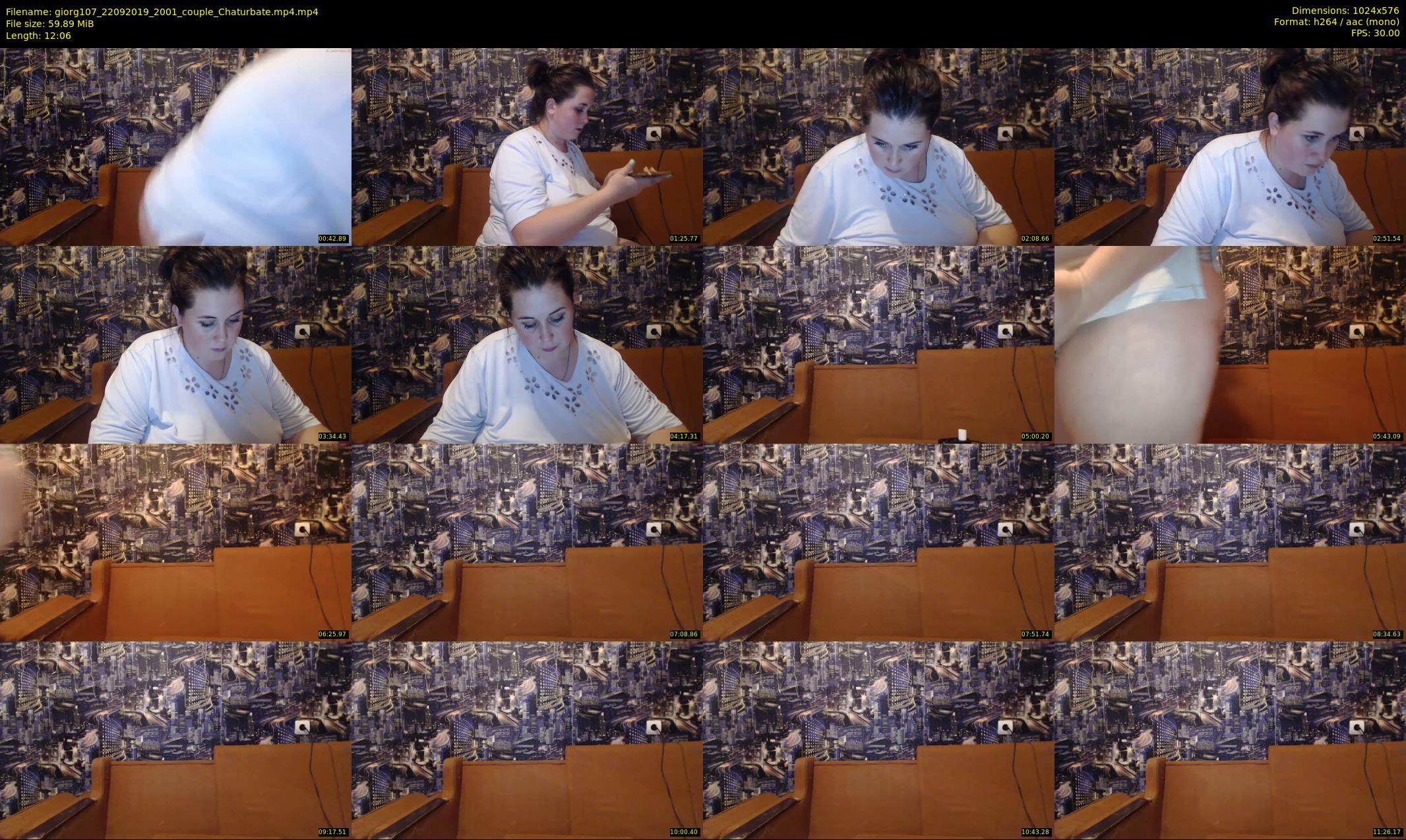 giorg107 — 13 minute Chaturbate couple cam show recording, 480p, Sep 22, 2019