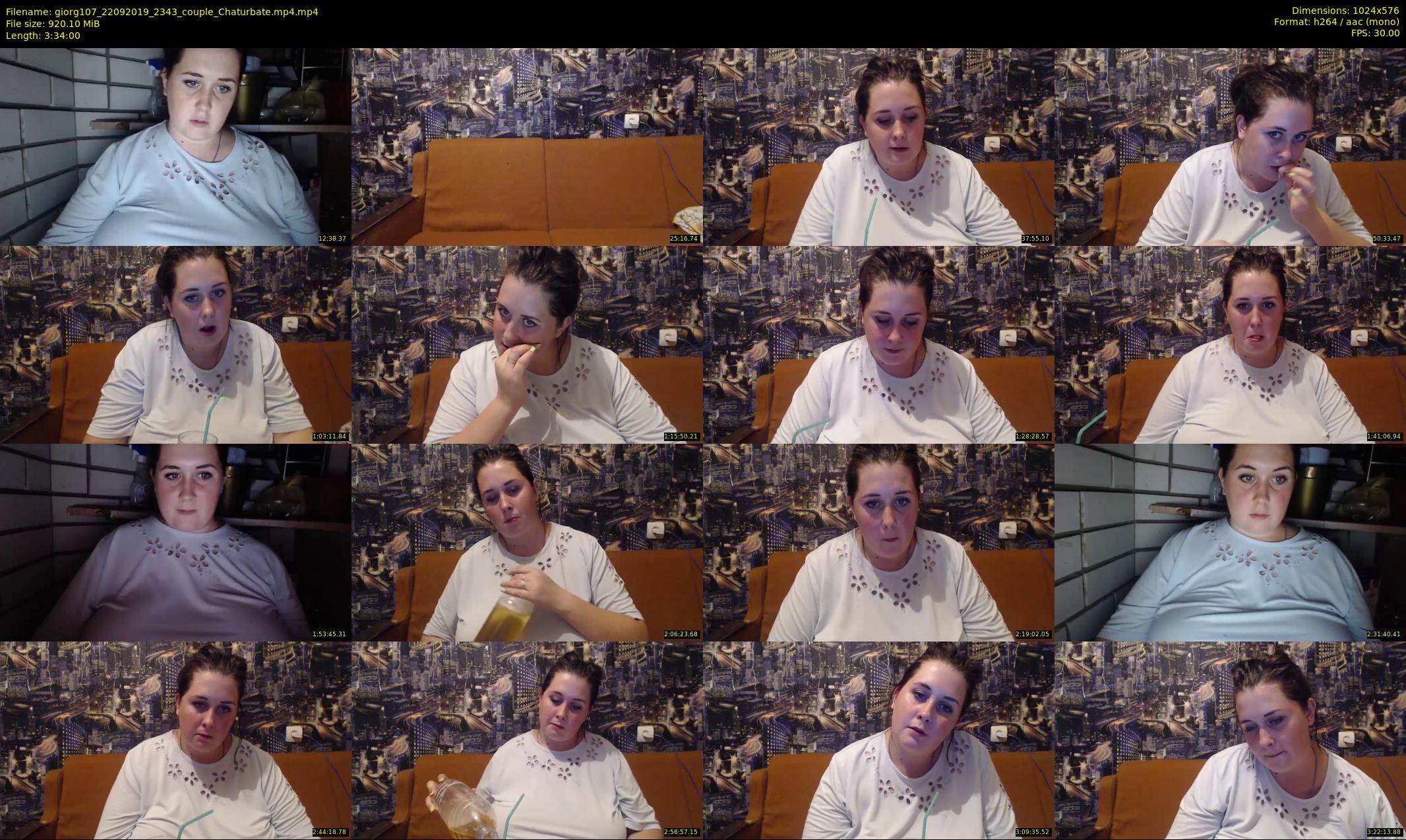 giorg107 — 214 minute Chaturbate couple cam show recording, 480p, Sep 22, 2019