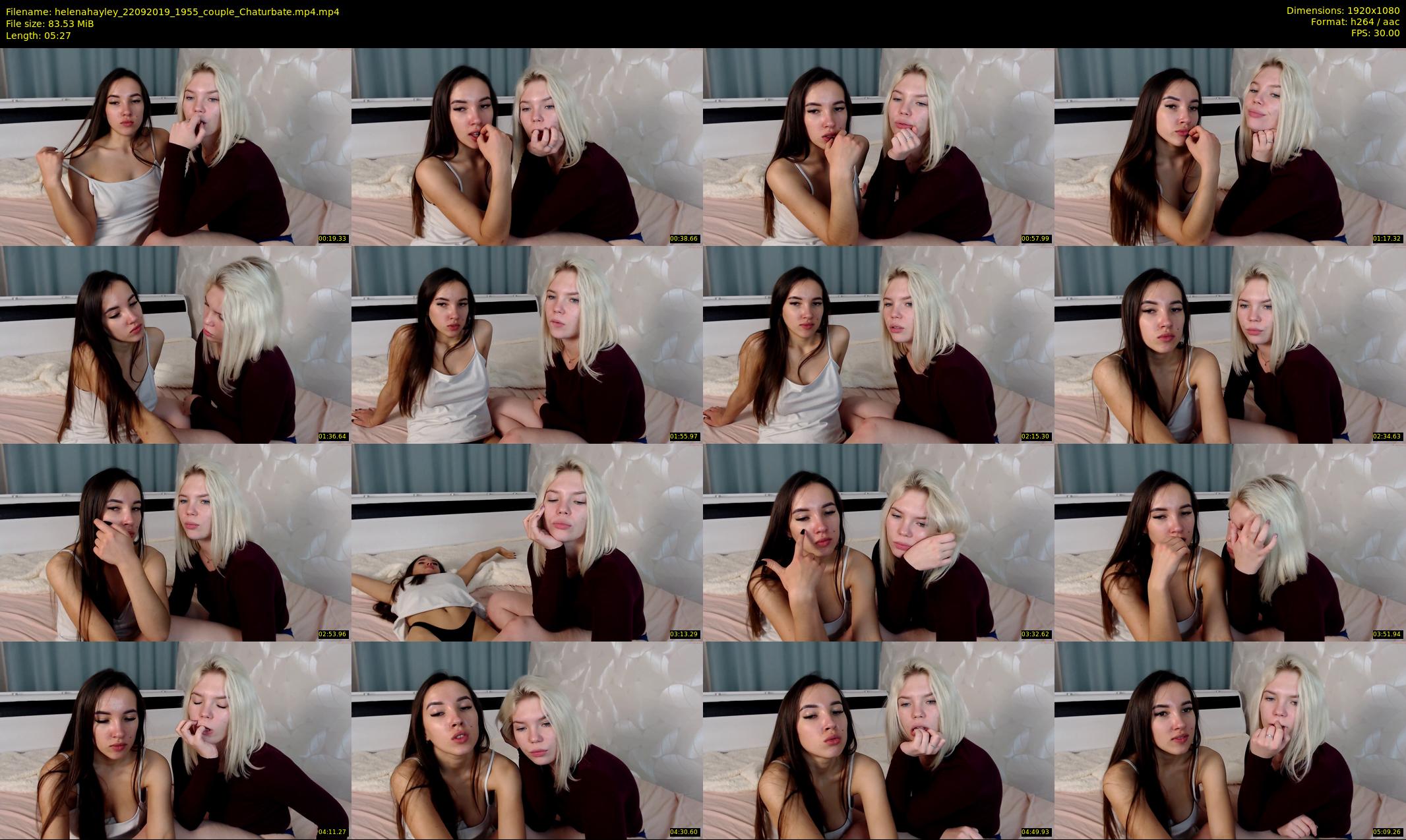 helenahayley — 6 minute Chaturbate female cam show recording, 1080p, Sep 22, 2019