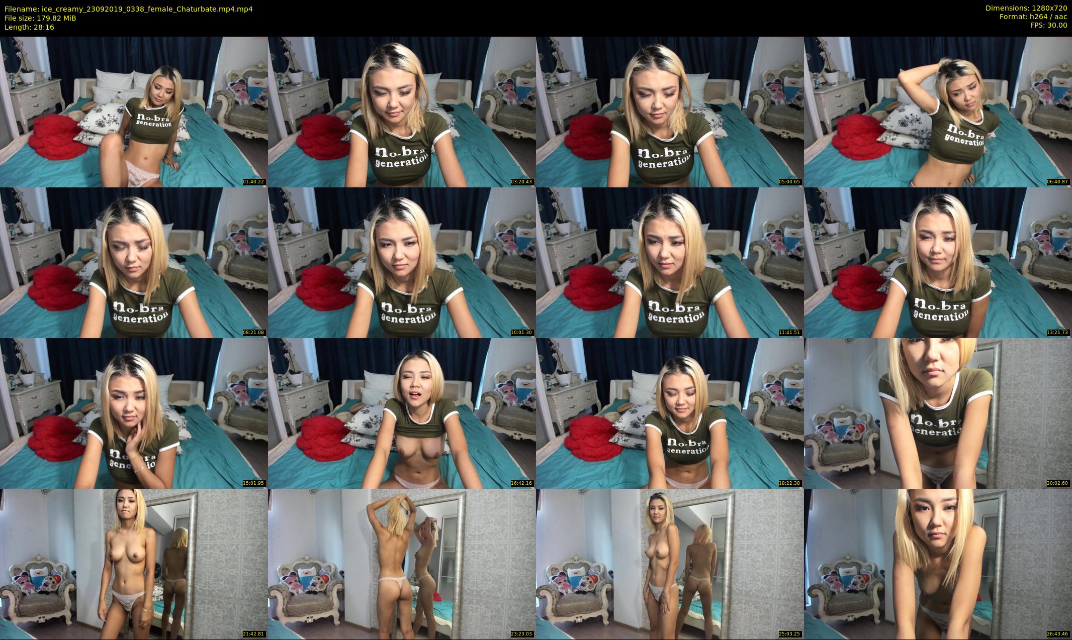 ice_creamy — 29 minute Chaturbate female cam show recording, 720p, Sep 23, 2019