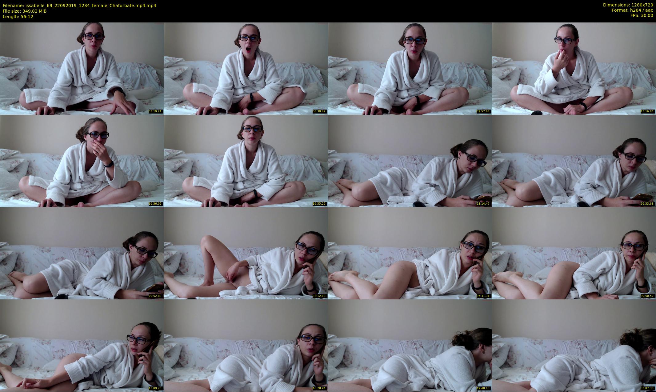 issabelle_69 — 57 minute Chaturbate couple cam show recording, 720p, Sep 22, 2019