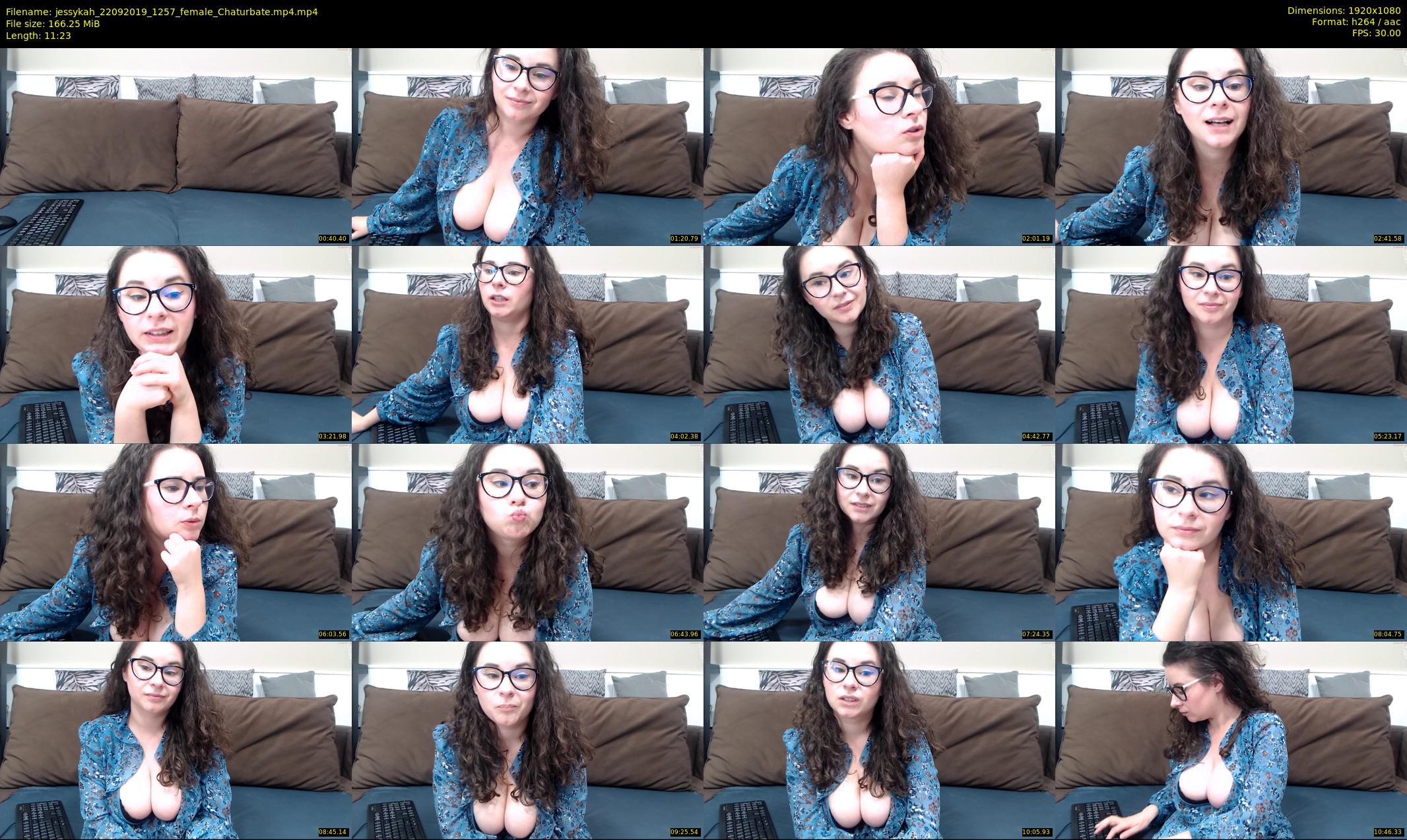 jessykah — 12 minute Chaturbate female cam show recording, 1080p, Sep 22, 2019