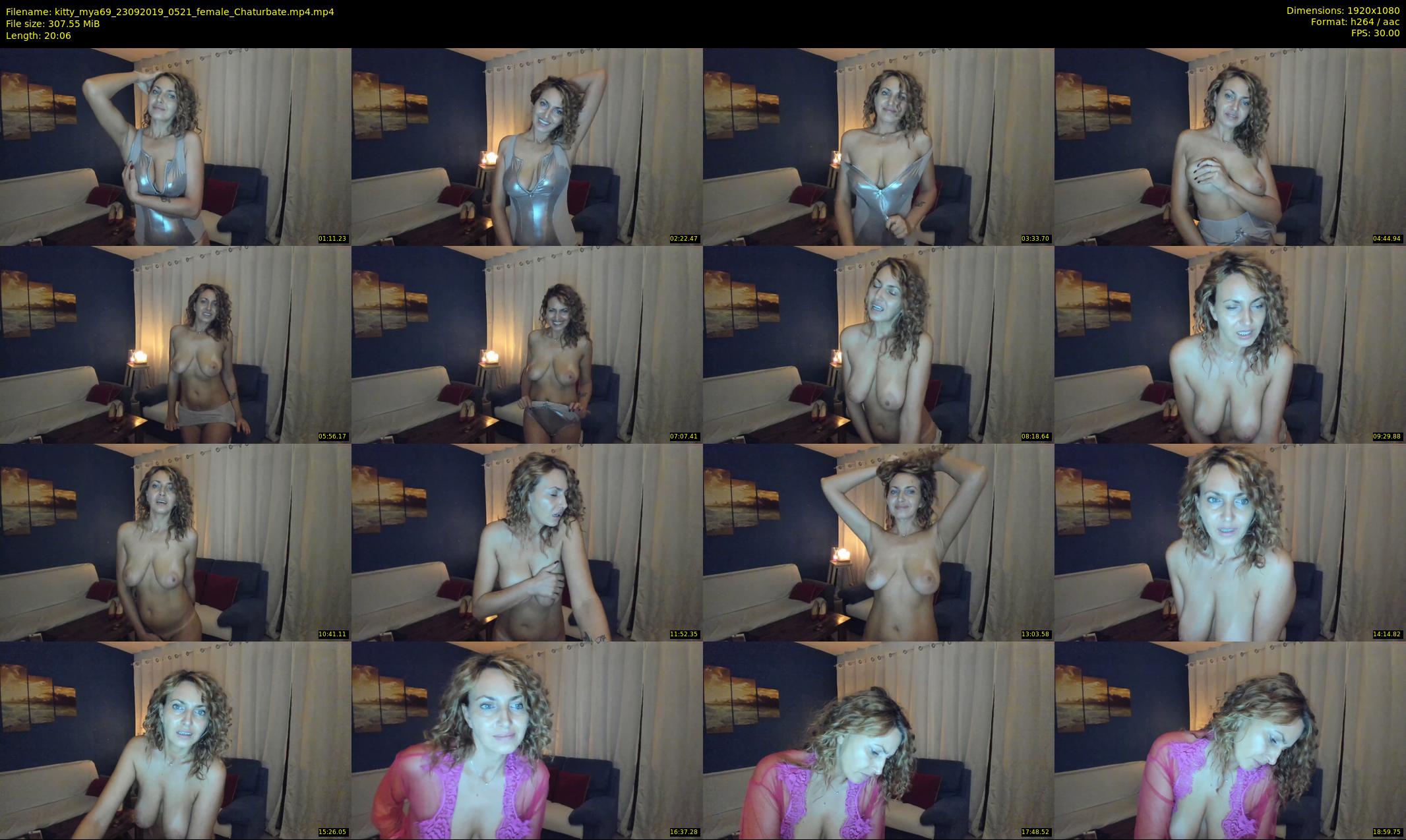 kitty_mya69 — 21 minute Chaturbate female cam show recording, 1080p, Sep 23, 2019