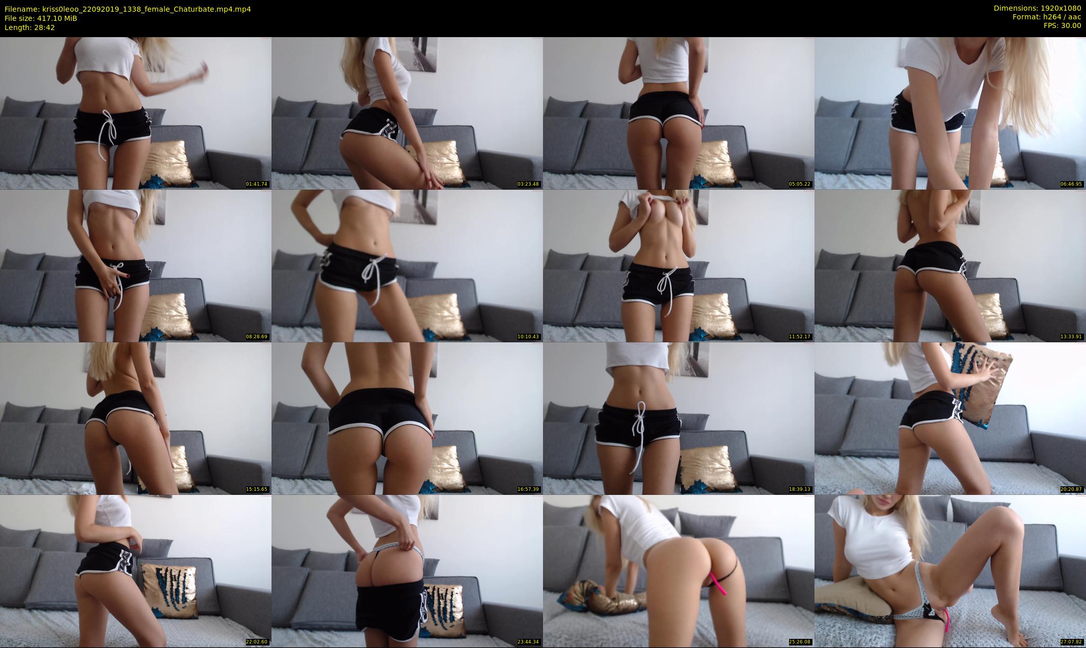 kriss0leoo — 29 minute Chaturbate couple cam show recording, 1080p, Sep 22, 2019