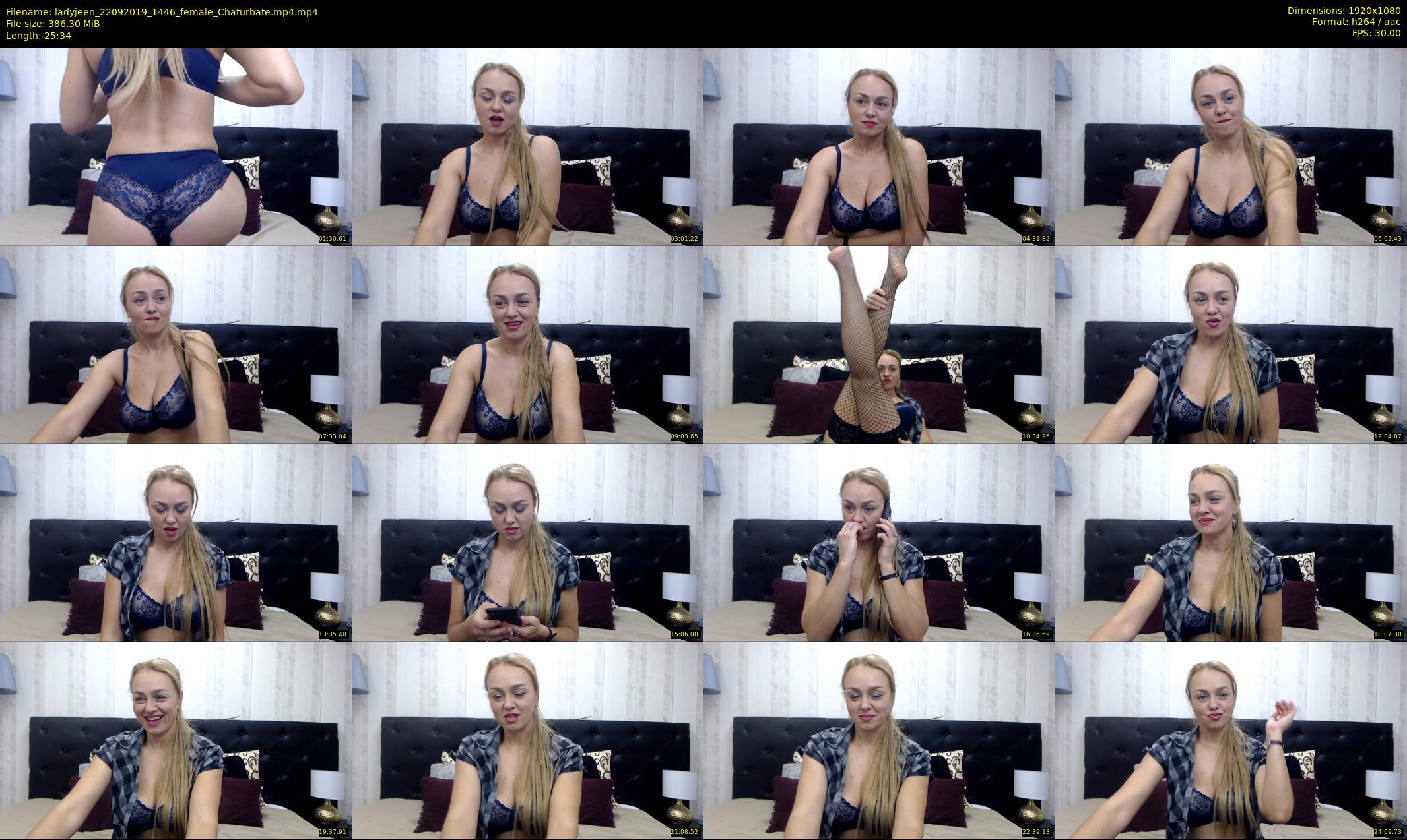 ladyjeen — 26 minute Chaturbate female cam show recording, 1080p, Sep 22, 2019