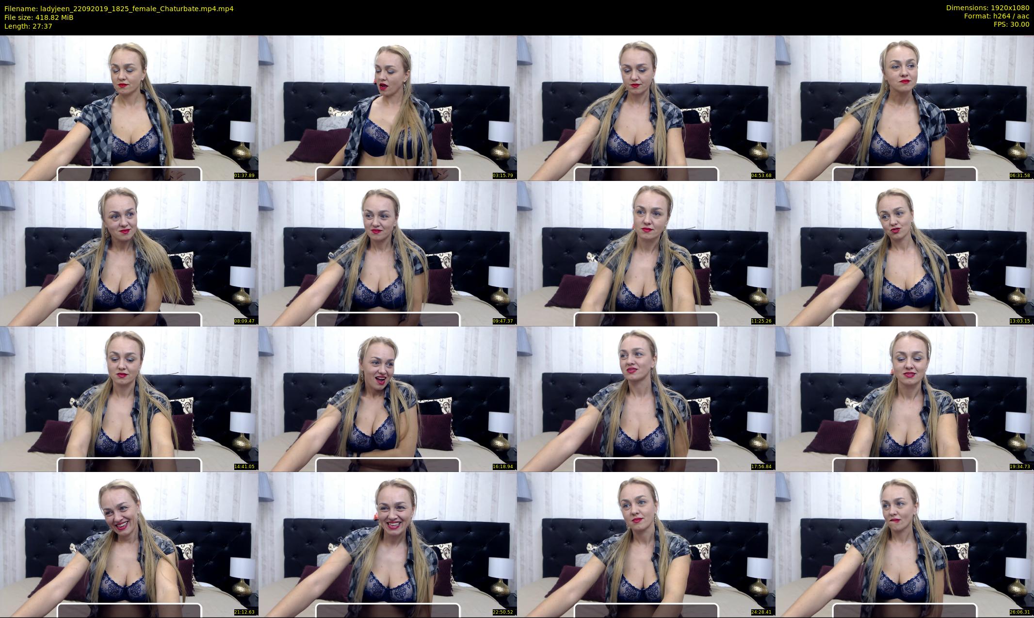 ladyjeen — 28 minute Chaturbate female cam show recording, 1080p, Sep 22, 2019