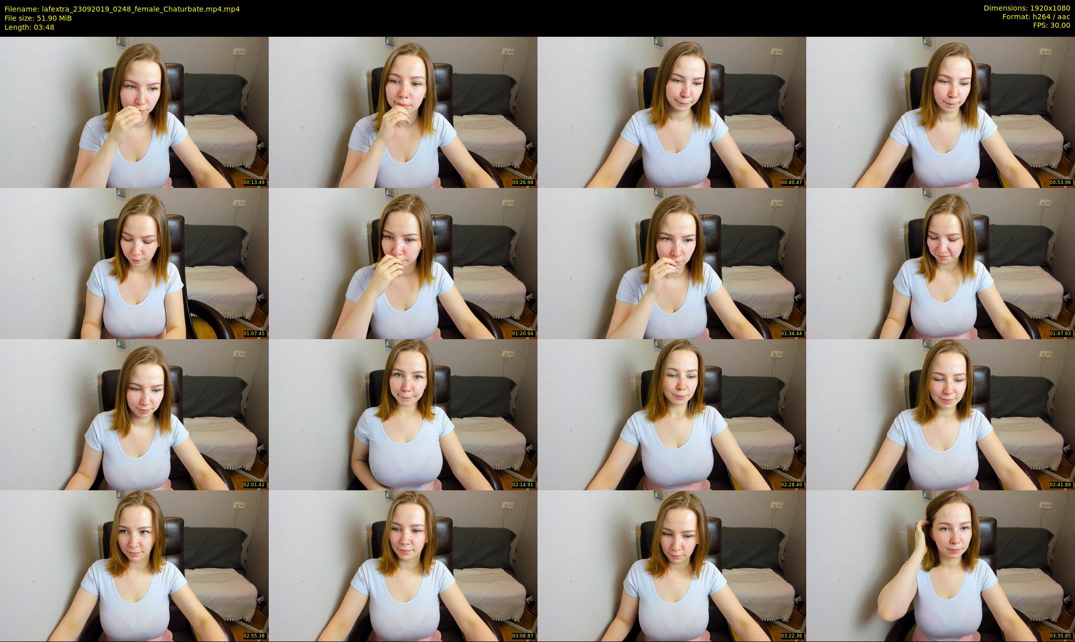 lafextra — 4 minute Chaturbate female cam show recording, 1080p, Sep 23, 2019