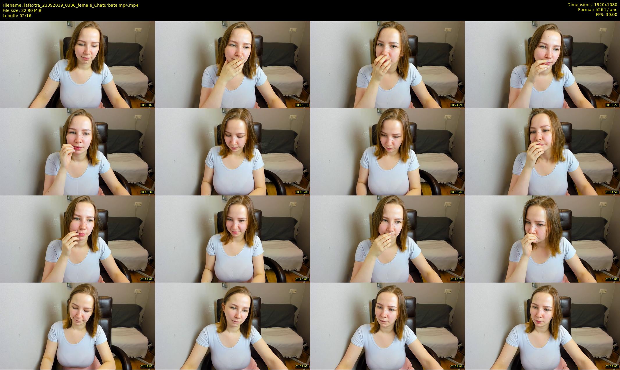 lafextra — 3 minute Chaturbate female cam show recording, 1080p, Sep 23, 2019