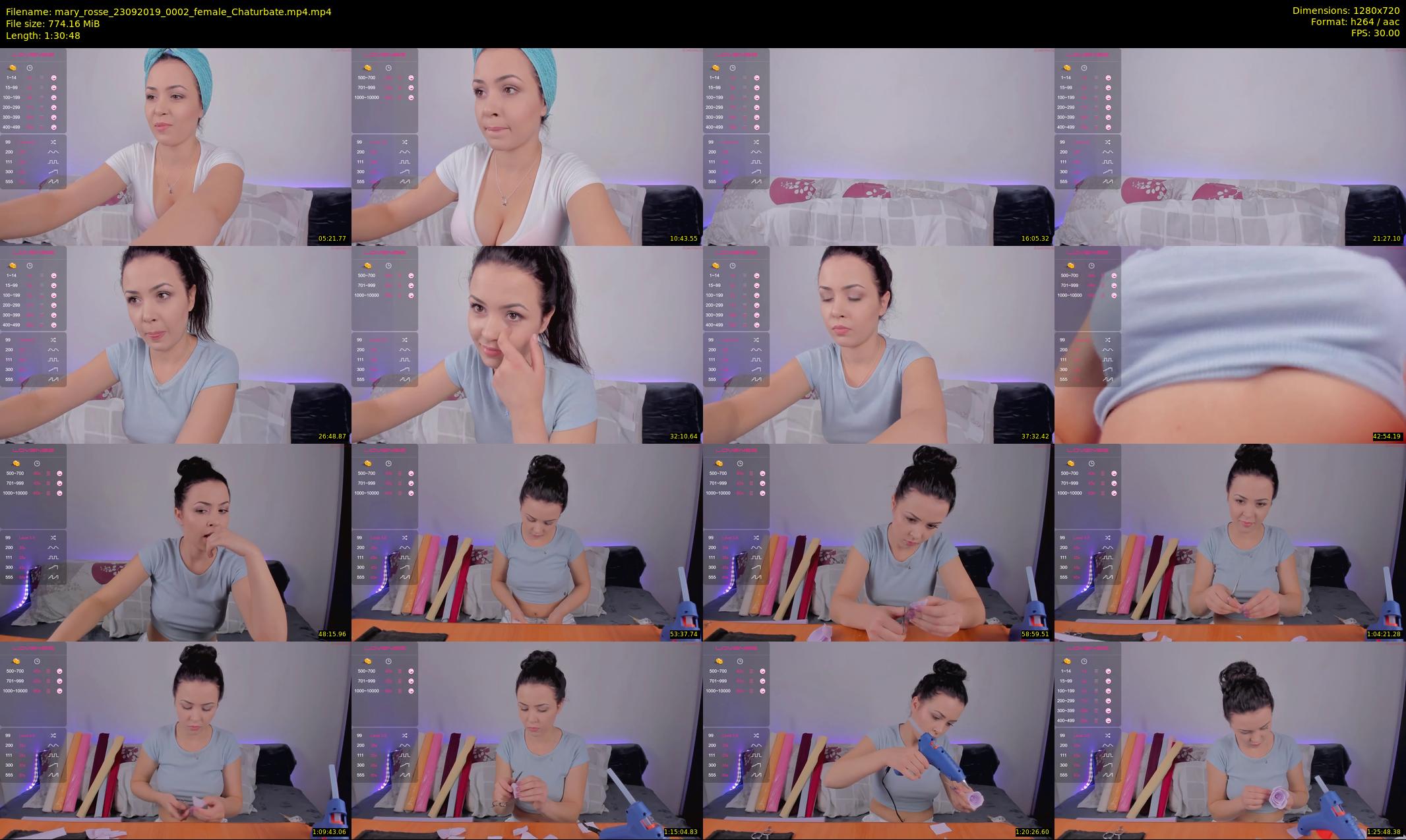 mary_rosse — 91 minute Chaturbate couple cam show recording, 720p, Sep 23, 2019