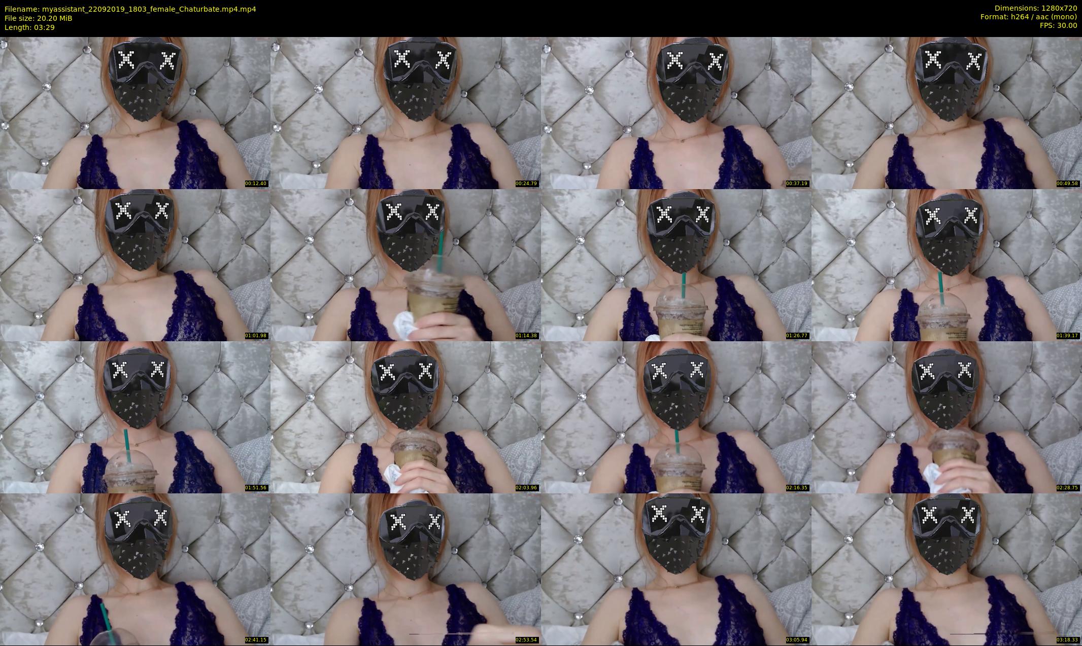 myassistant — 4 minute Chaturbate female cam show recording, 720p, Sep 22, 2019