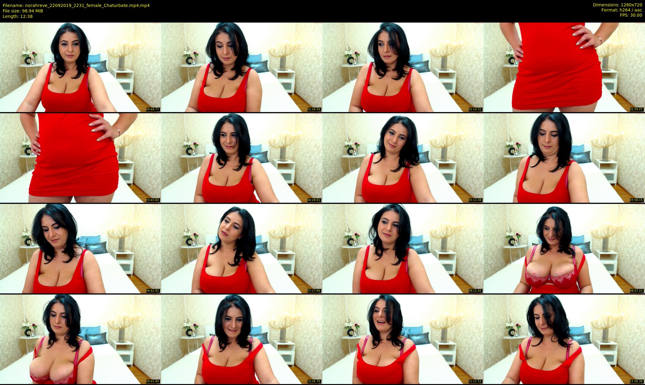 norahreve — 13 minute Chaturbate female cam show recording, 720p, Sep 22, 2019