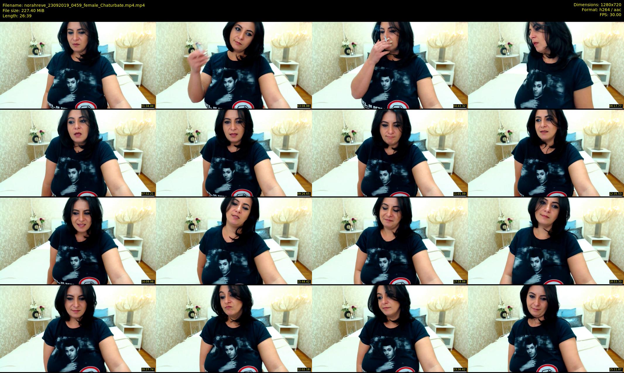 norahreve — 27 minute Chaturbate female cam show recording, 720p, Sep 23, 2019