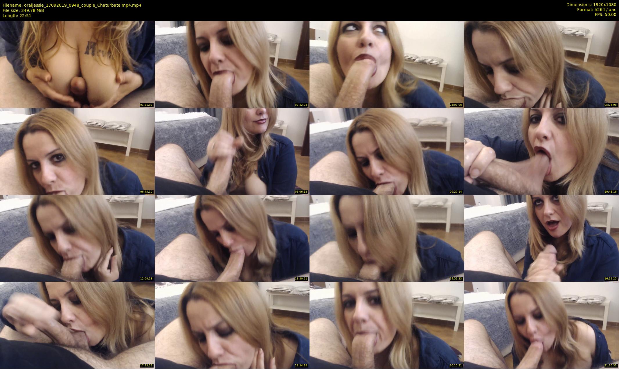 oraljessie — 23 minute Chaturbate couple cam show recording, 1080p, Sep 17, 2019